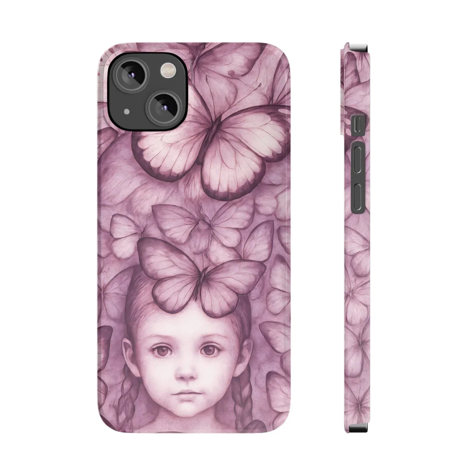 Mystic Girl Phone Case for iPhone 7-17 Models - KARARMDESIGN