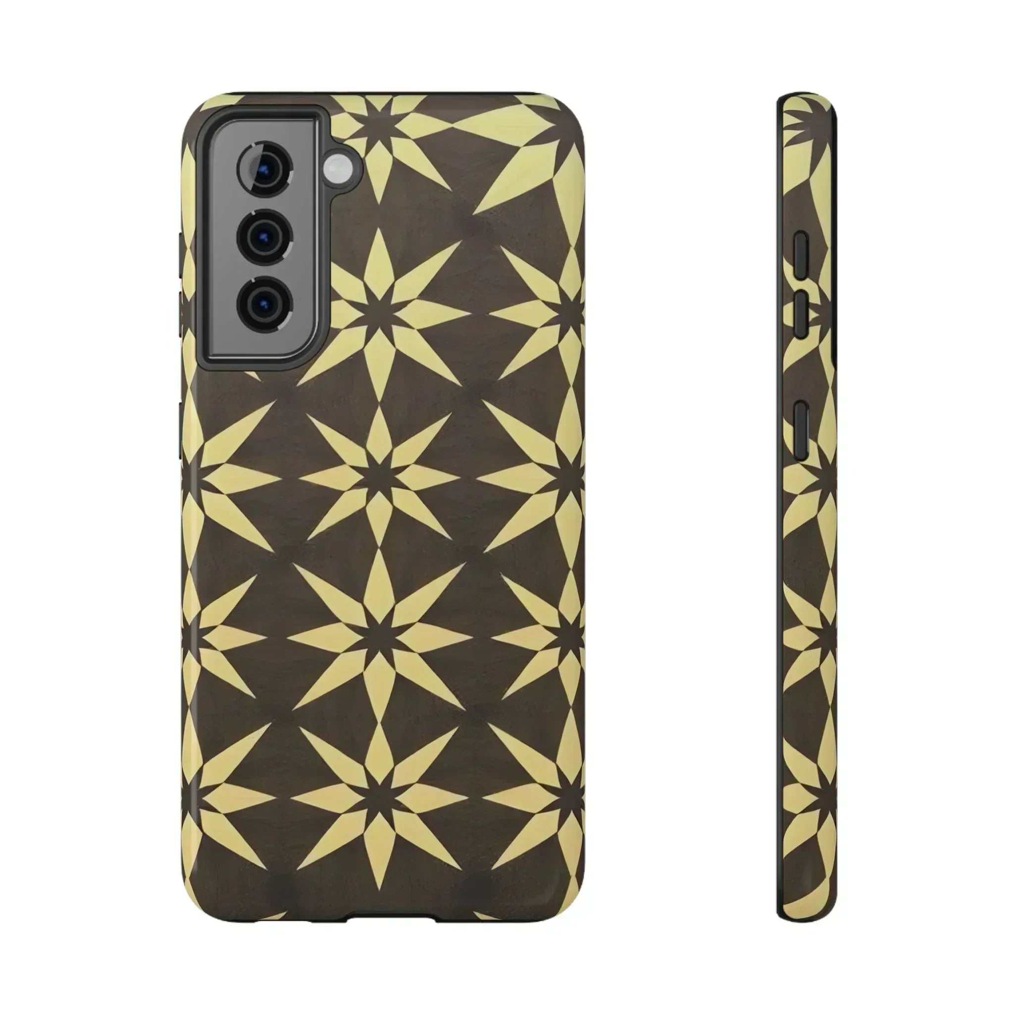 Star Phone Case for iPhone 12-16 and Samsung Galaxy S21-S22 - KARARMDESIGN
