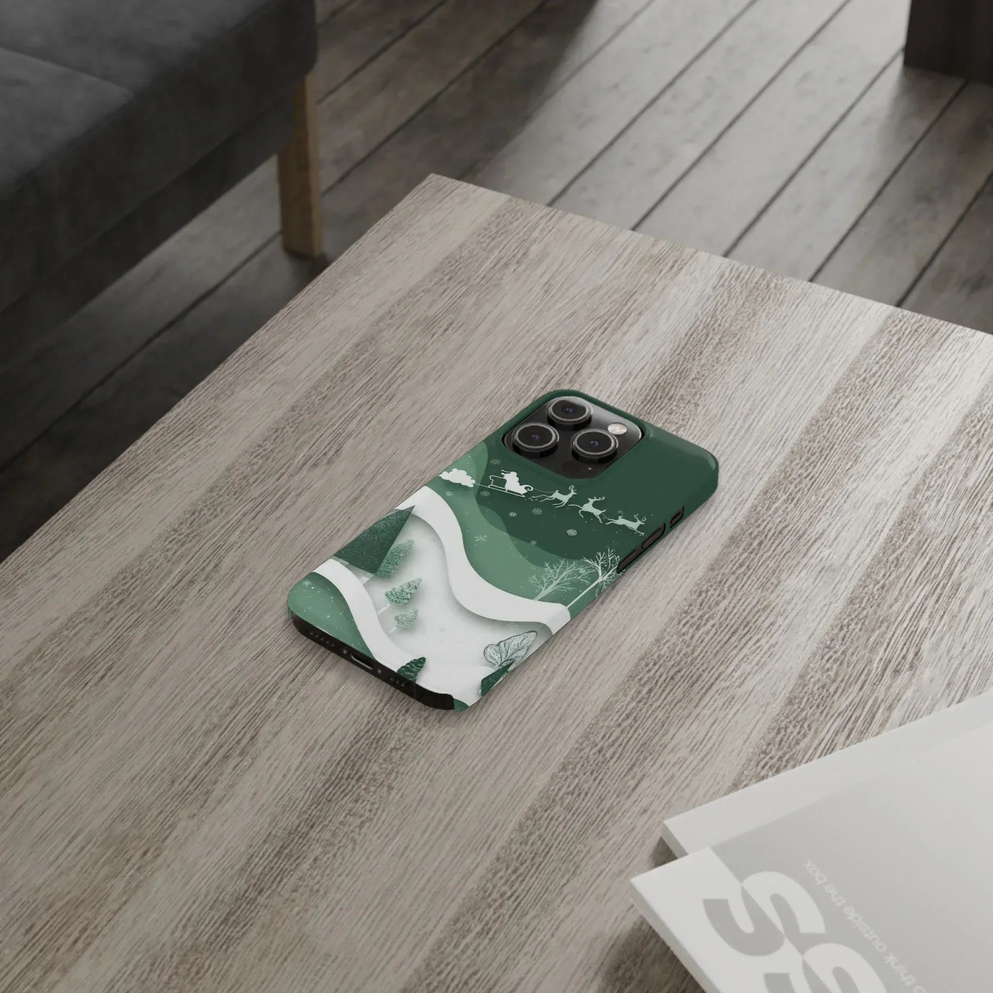 Evergreen Forest Phone Case for iPhone 11–17 - KARARMDESIGN