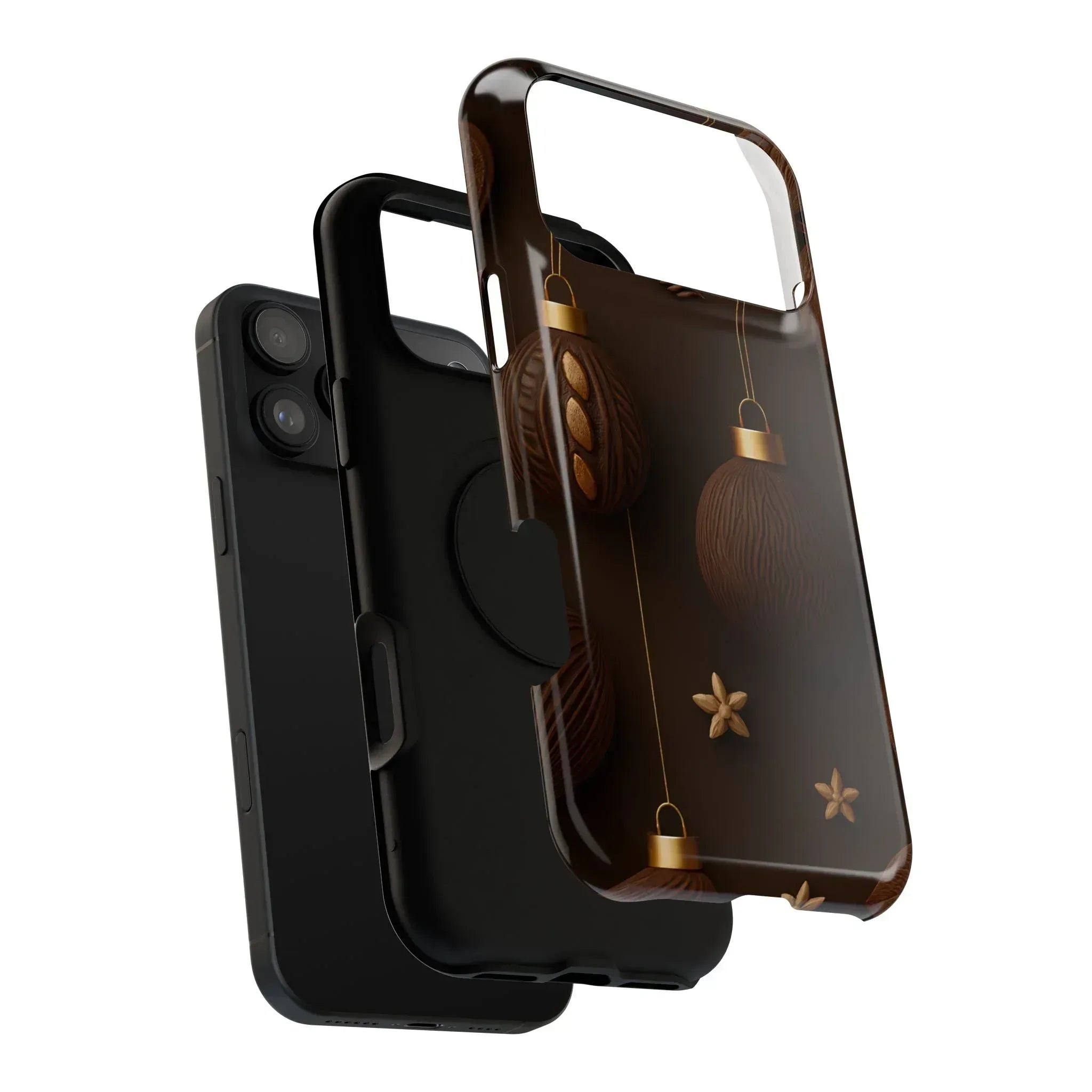 Chocolate Ornaments Phone Case for iPhone 11-17 and Galaxy S21-S22 - KARARMDESIGN