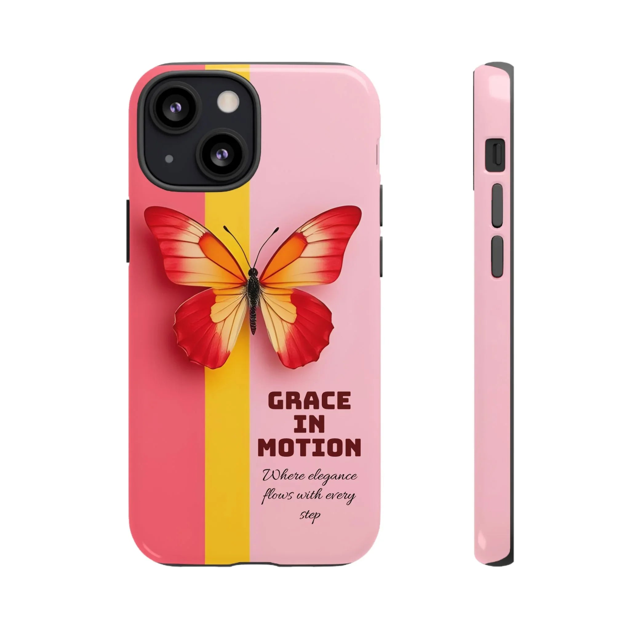 Grace in Motion – Elegant Phone Case for iPhone, Galaxy & Pixel - KARARMDESIGN