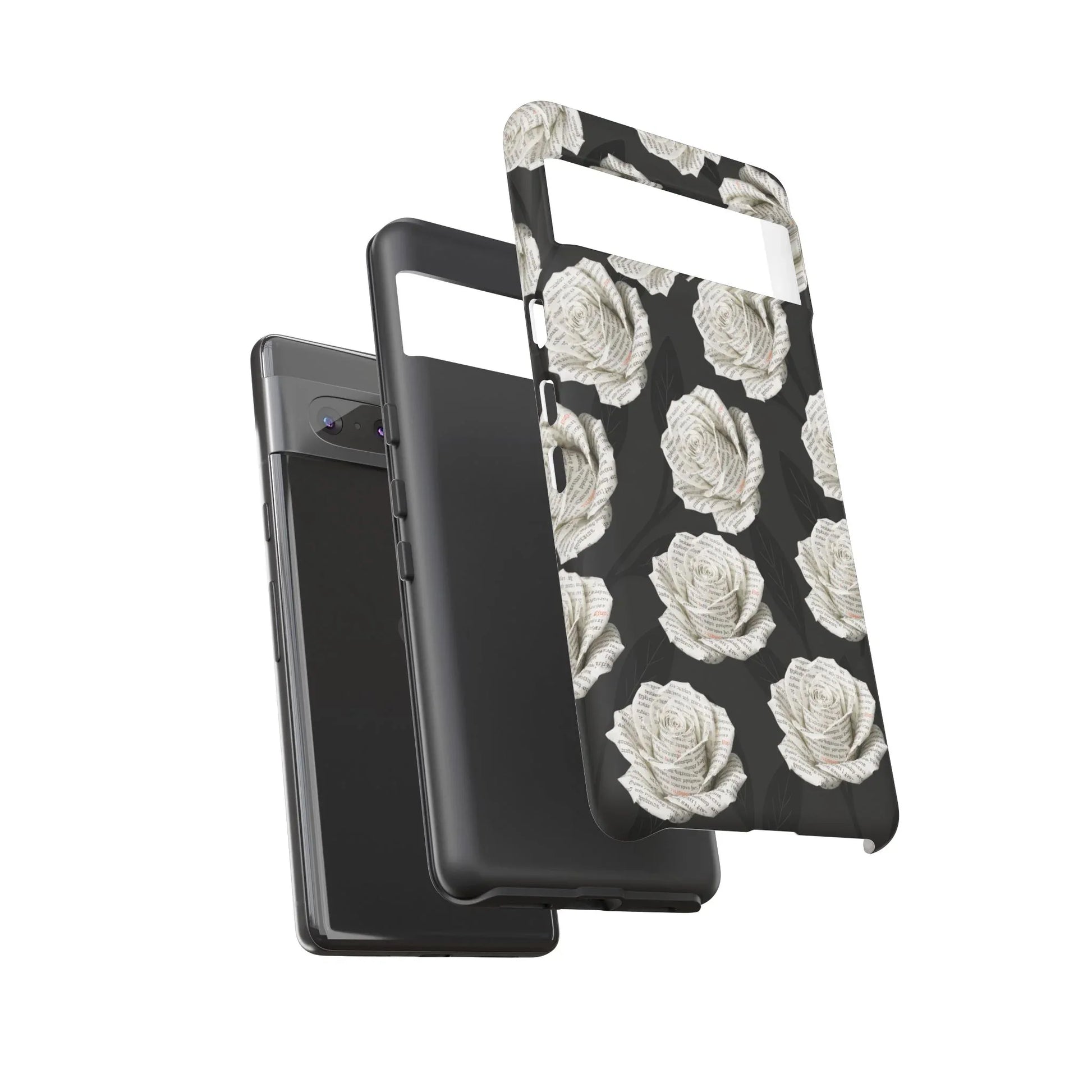 Silent Bloom Phone Case for iPhone 8-17 and Google Pixel 3-9 - KARARMDESIGN