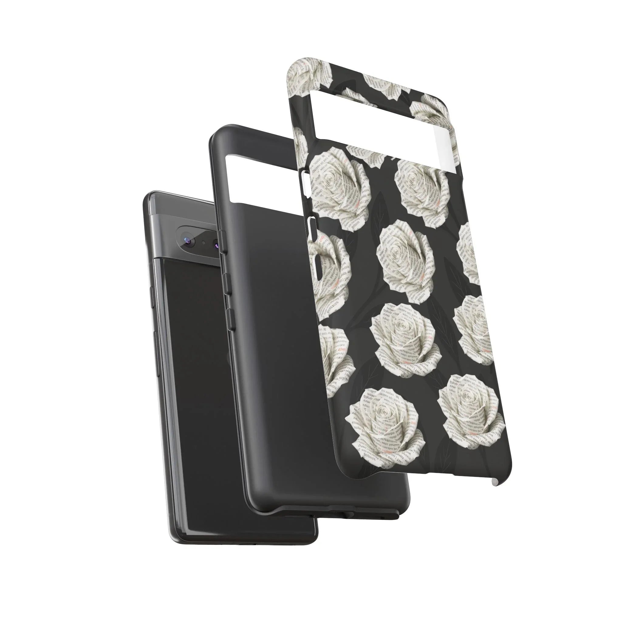 Silent Bloom Phone Case for iPhone 8-17 and Google Pixel 3-9 - KARARMDESIGN