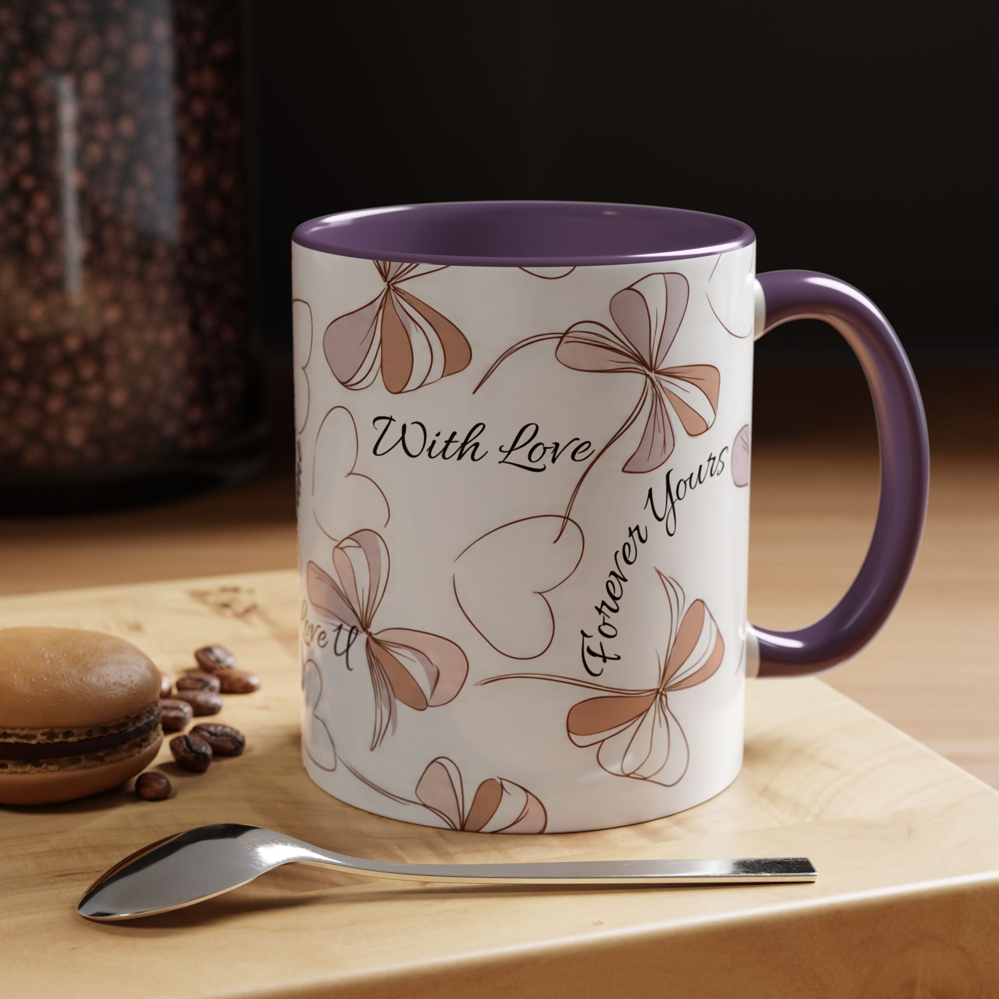 Love Messages Accent Coffee Mug (11, 15oz)