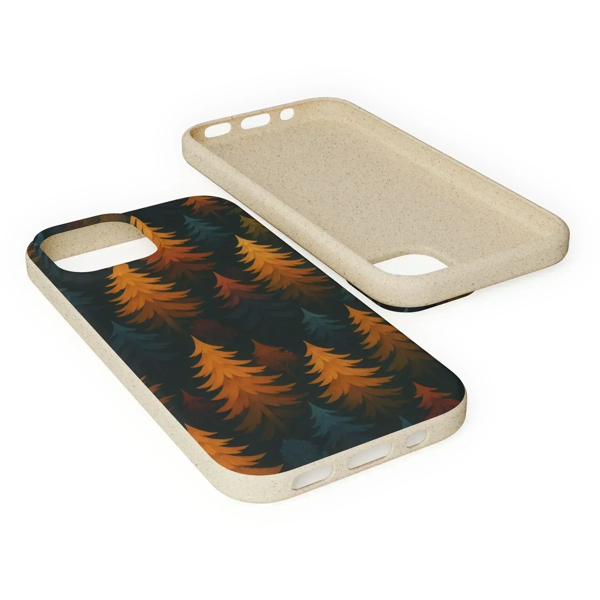 Eco Forest Biodegradable Phone Case for iPhone 11-16 and Galaxy S20-S22 - KARARMDESIGN