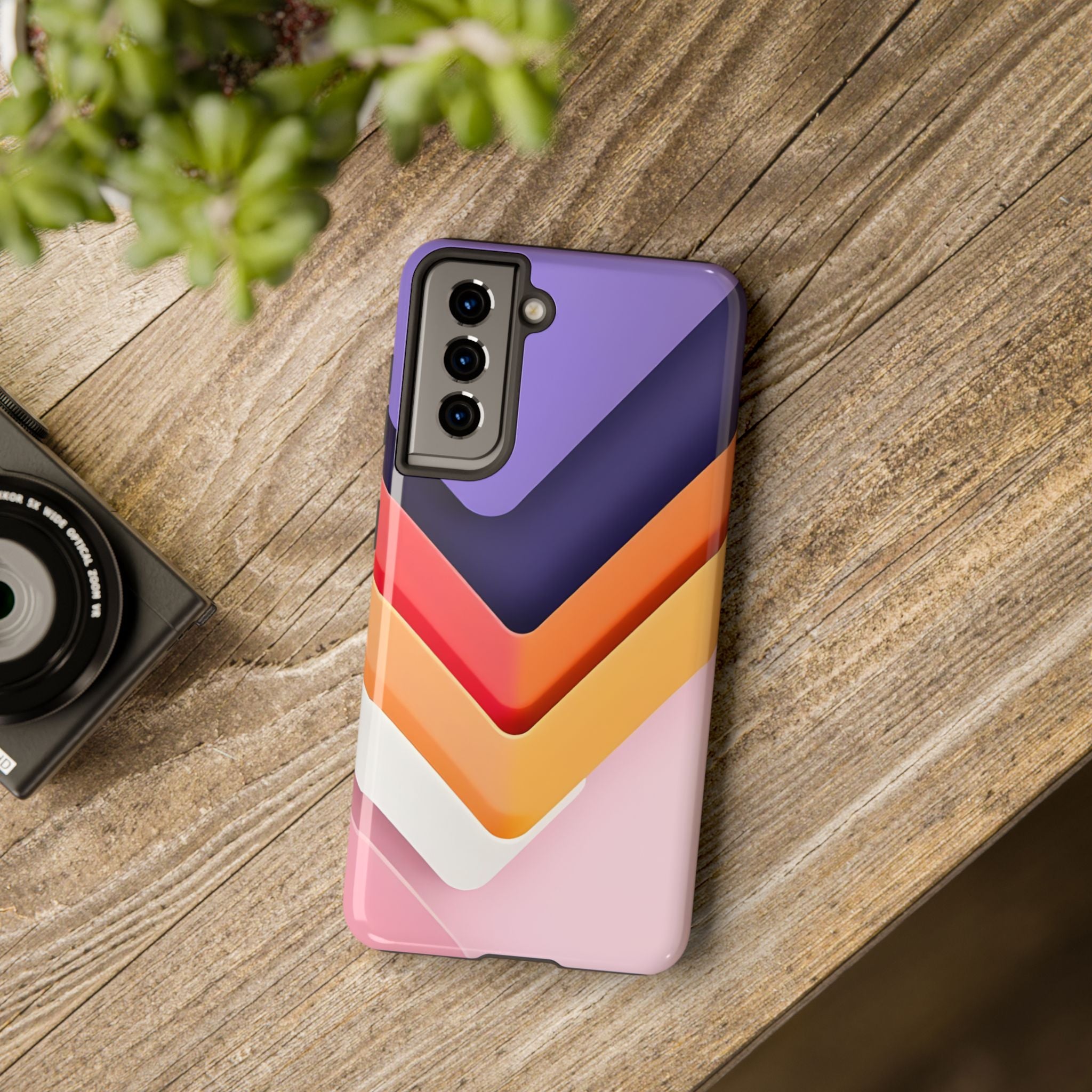 Geometric Chevron Tough Case for iPhone & Samsung Galaxy