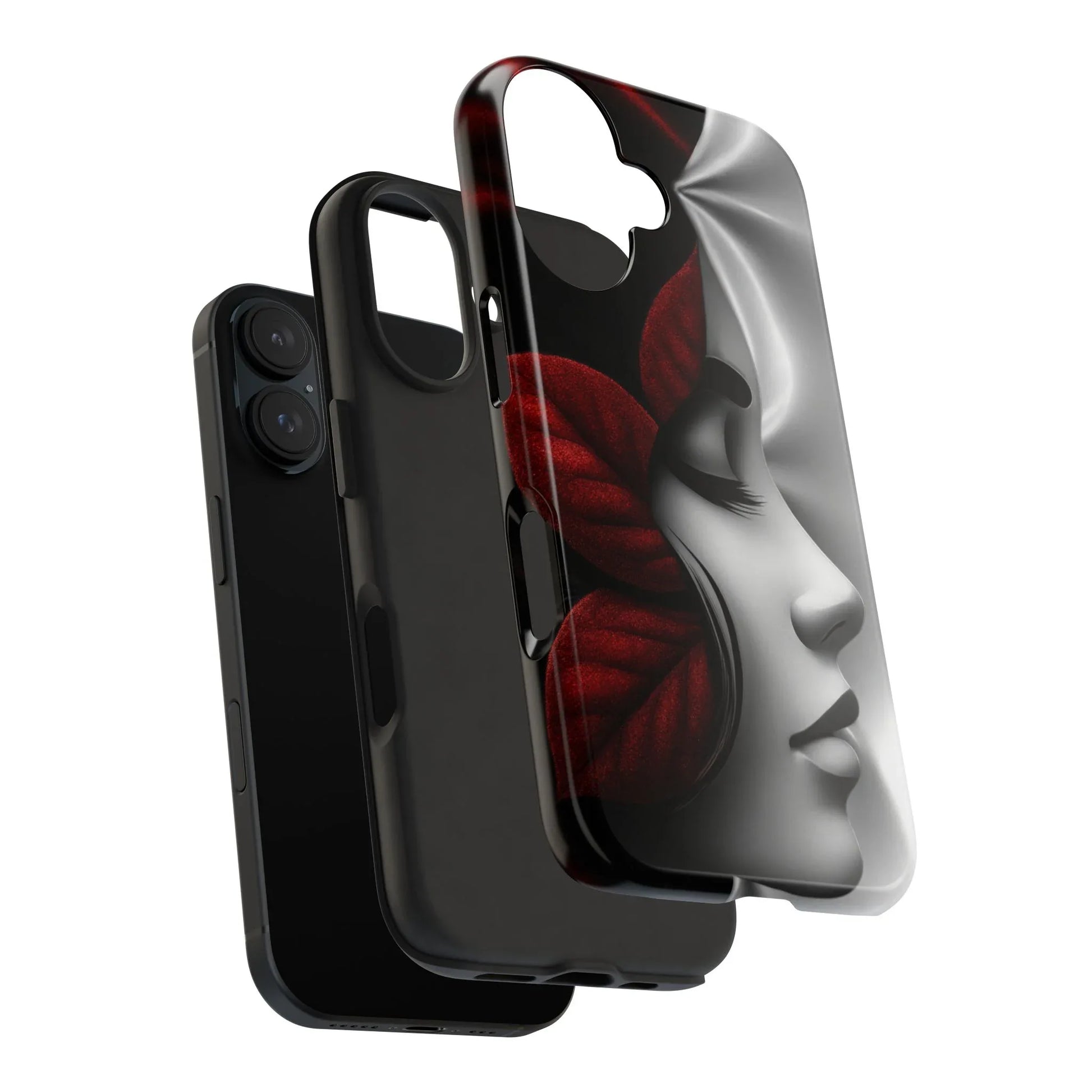 Whispered Grace Phone Case for iPhone 11-17 and Galaxy S21-S25 - KARARMDESIGN