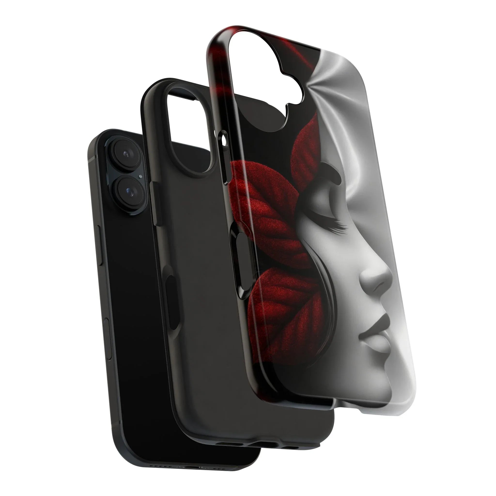 Whispered Grace Phone Case for iPhone 11-17 and Galaxy S21-S25 - KARARMDESIGN