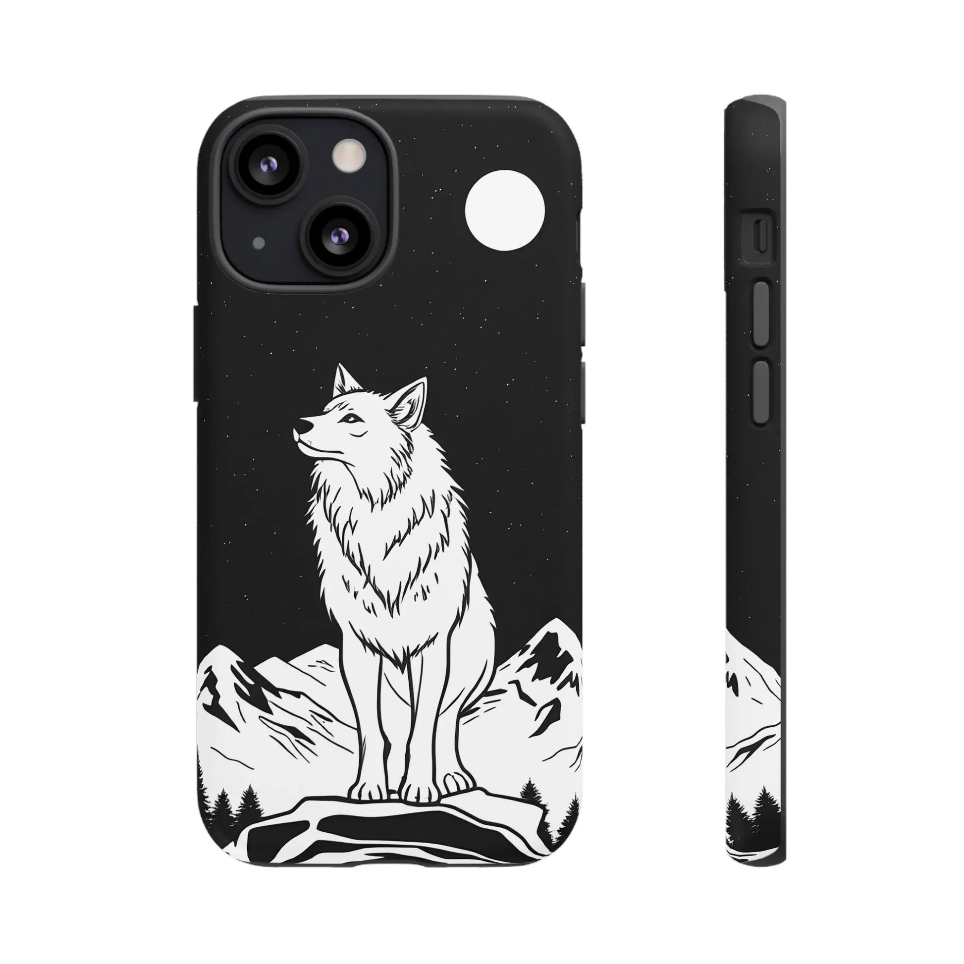 Majestic Wolf Phone Case for iPhone and Galaxy - KARARMDESIGN
