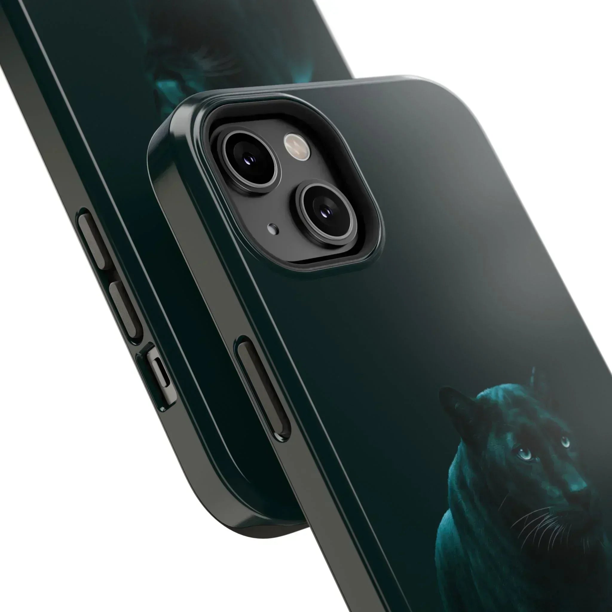 Black Panther Phone Case for iPhone 12-16 and Galaxy S21-S22 - KARARMDESIGN