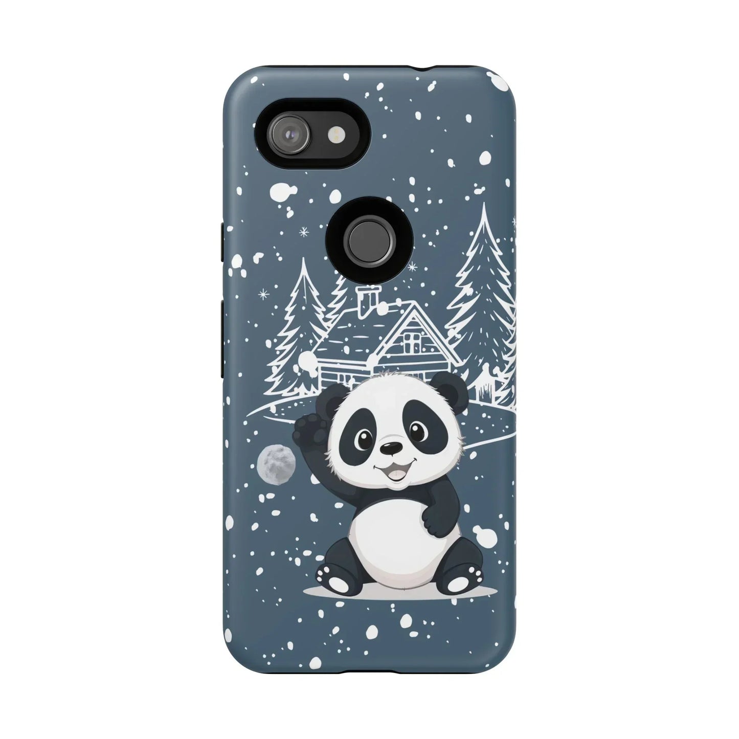 Cute Panda Phone Case for Samsung Galaxy and Google Pixel - KarArmDesign
