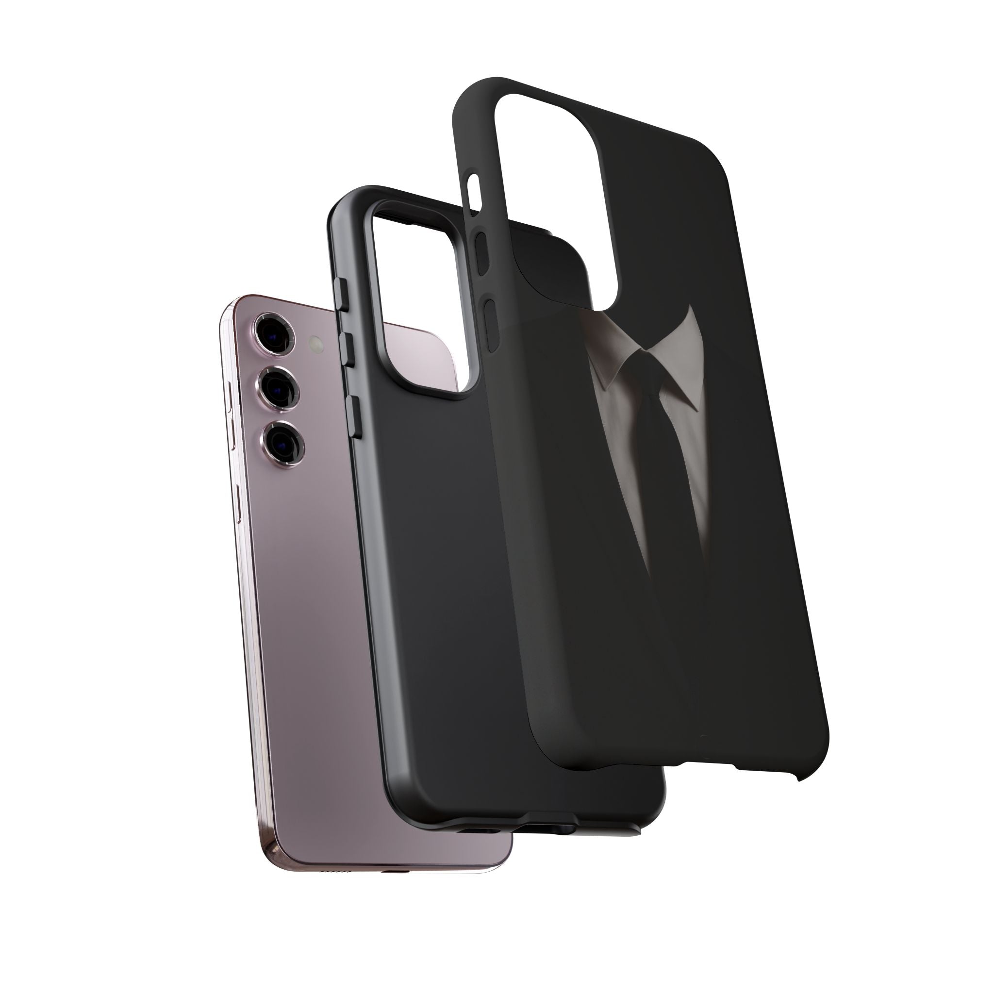 Gentleman's Armor Tough Phone Case – iPhone 11–17 & Galaxy S20–S26