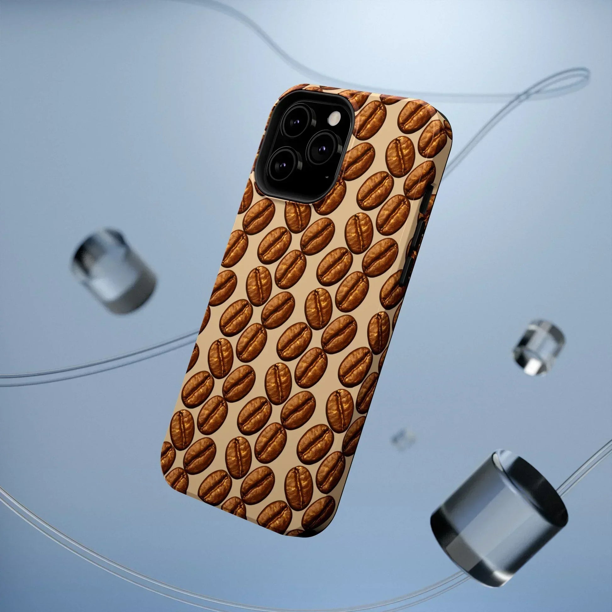 Coffee Pattern Phone Case for iPhone and Samsung Galaxy - KarArmDesign