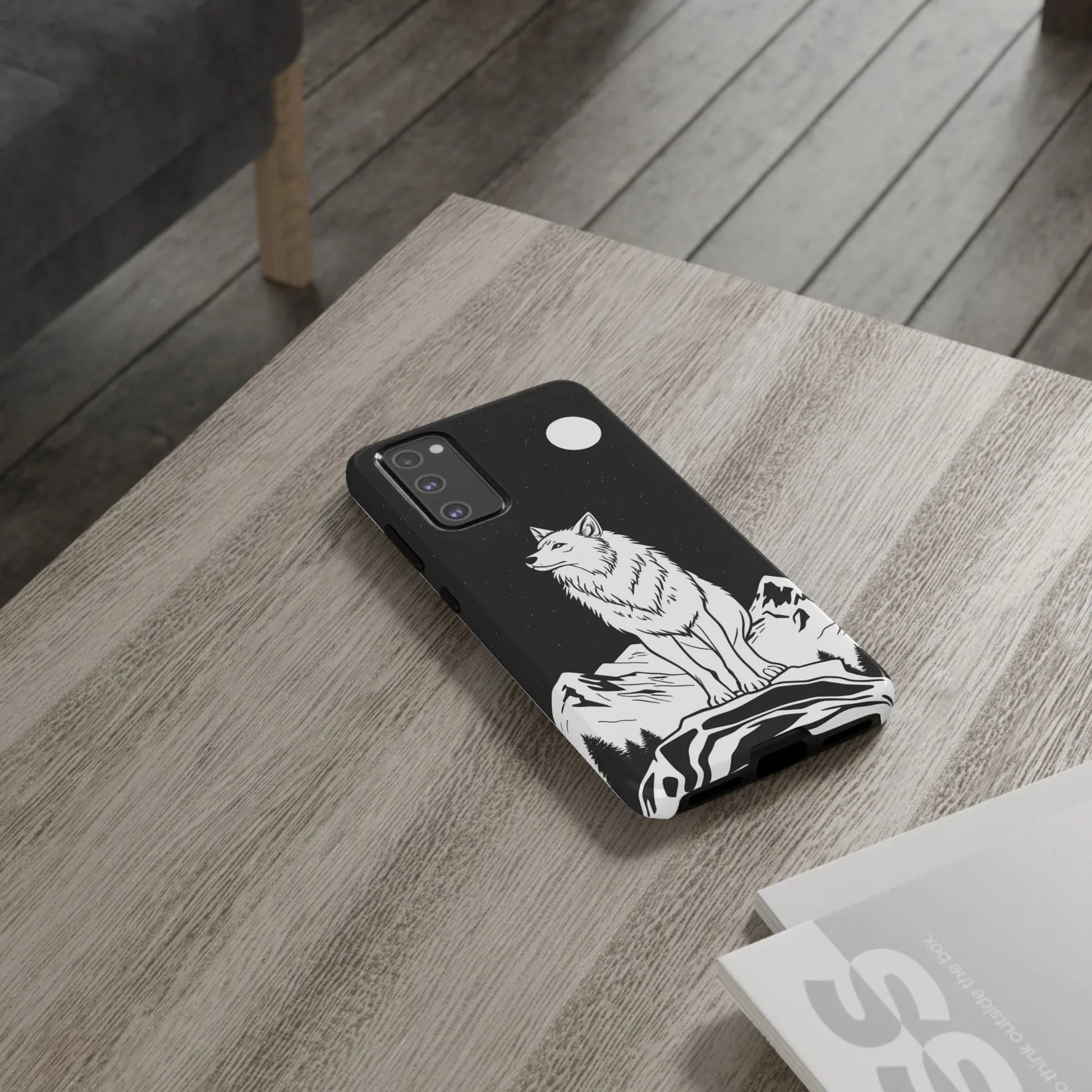 Majestic Wolf Phone Case for iPhone and Galaxy - KARARMDESIGN