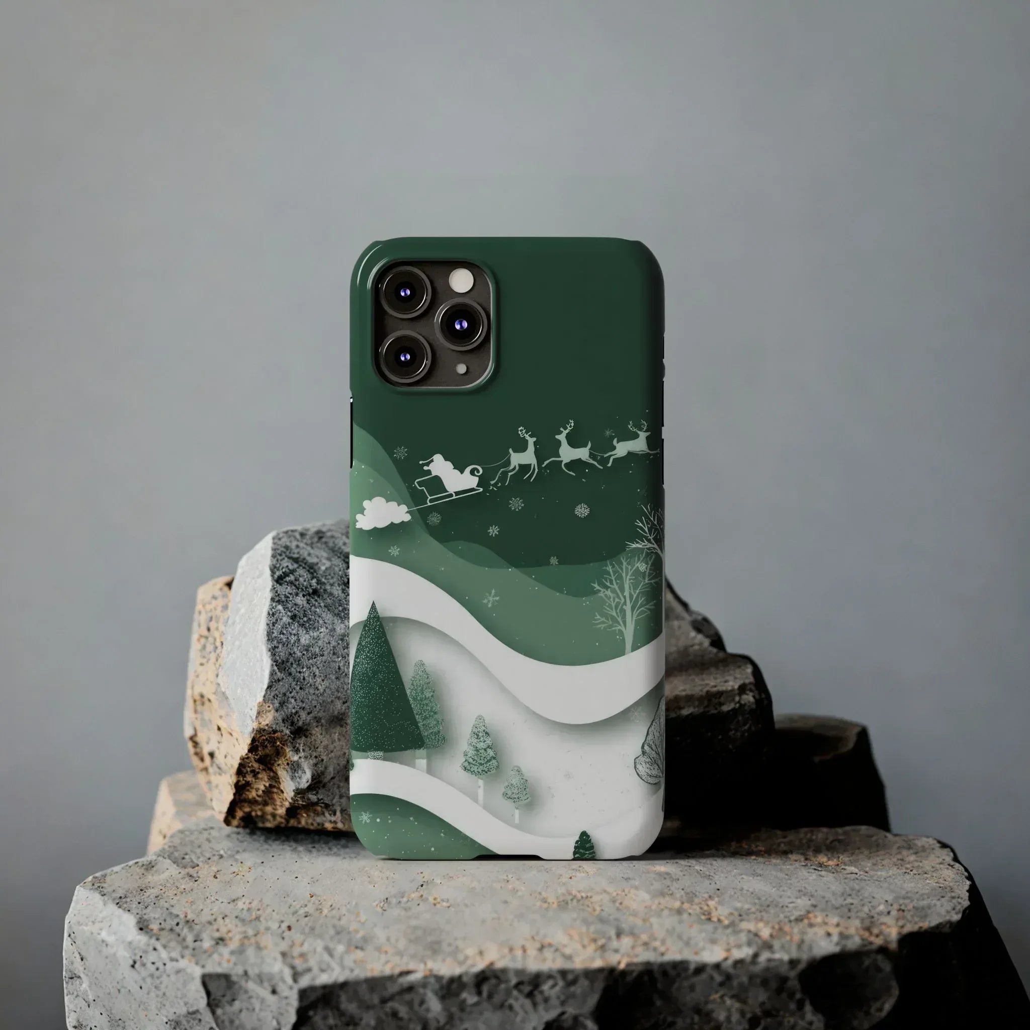 Evergreen Forest Phone Case for iPhone 11–17 - KARARMDESIGN