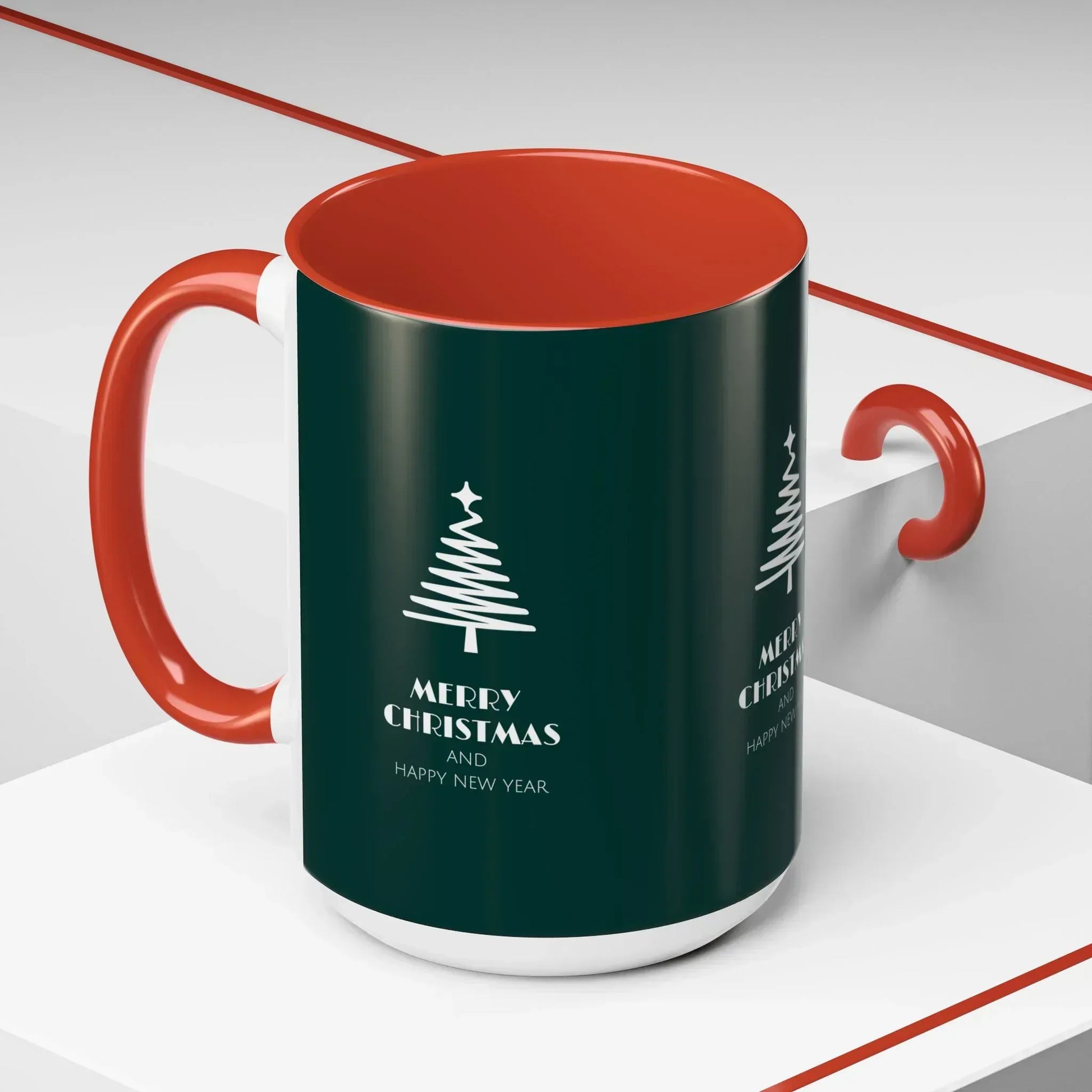 Holiday Mug - Accent Coffee Mug (11, 15oz) - KARARMDESIGN