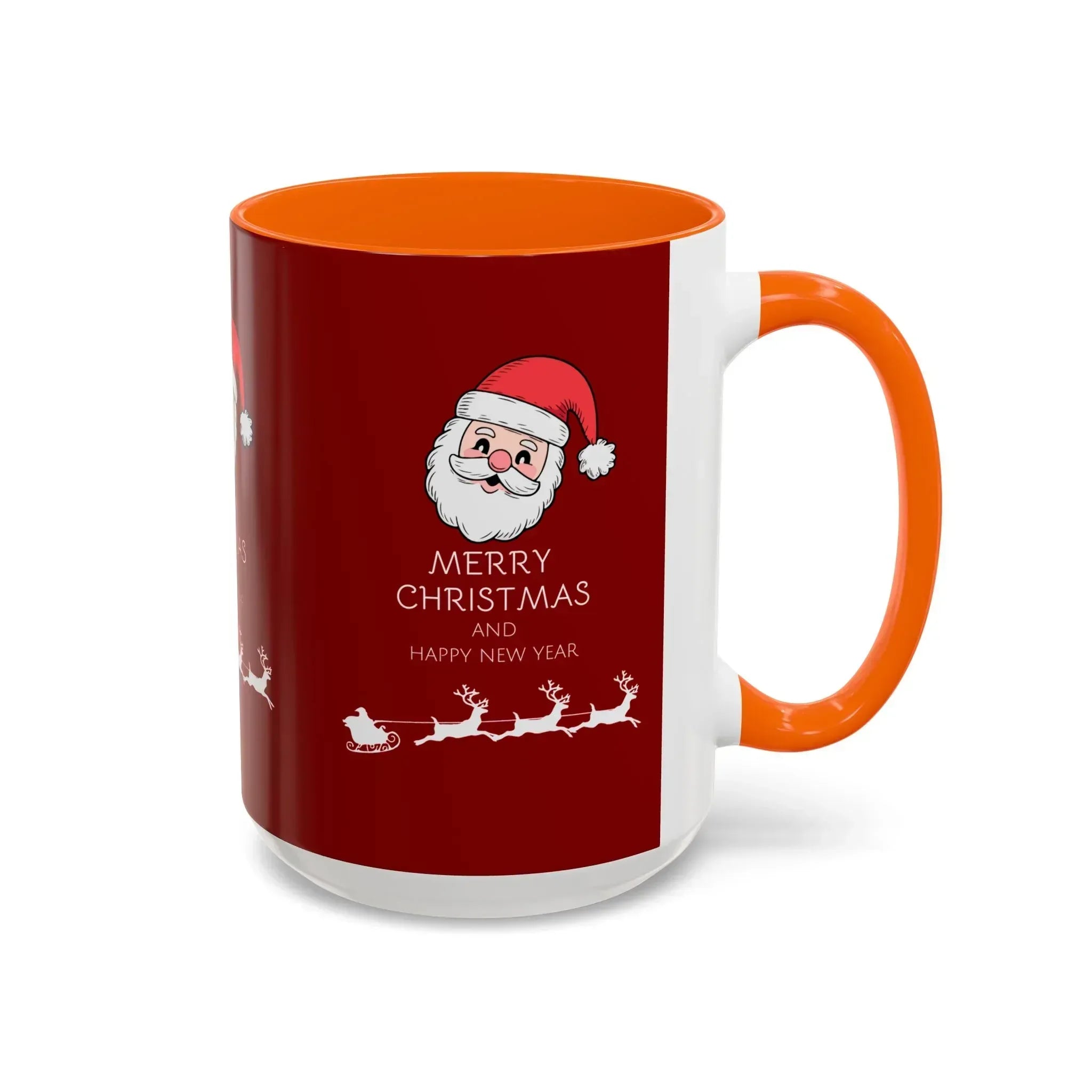 Season’s Smile – Christmas and New Year Accent Coffee Mug (11, 15oz) - KARARMDESIGN