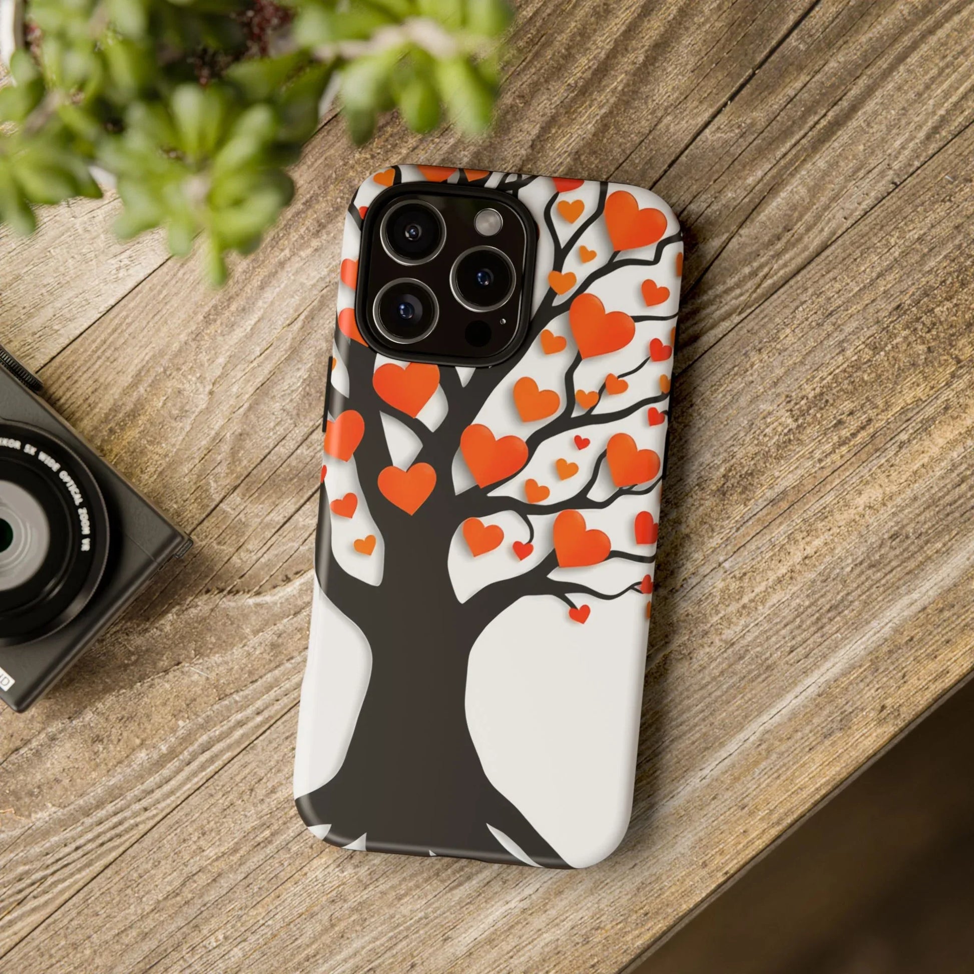 Heart Design Phone Case for iPhone 11–17 and Galaxy S20–S25 - KARARMDESIGN