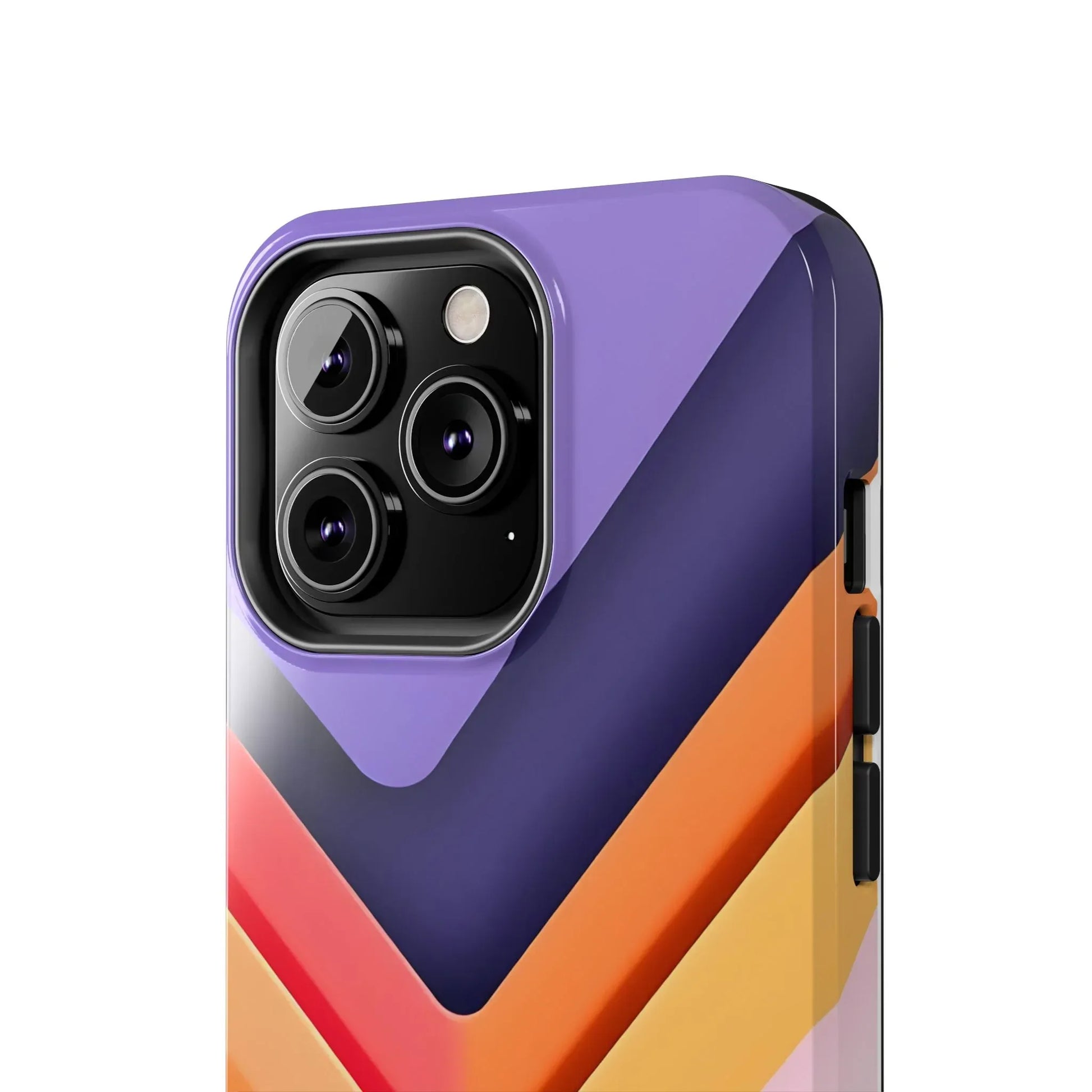 Vibrant Geometric Chevron Phone Case for iPhone and Galaxy - KARARMDESIGN