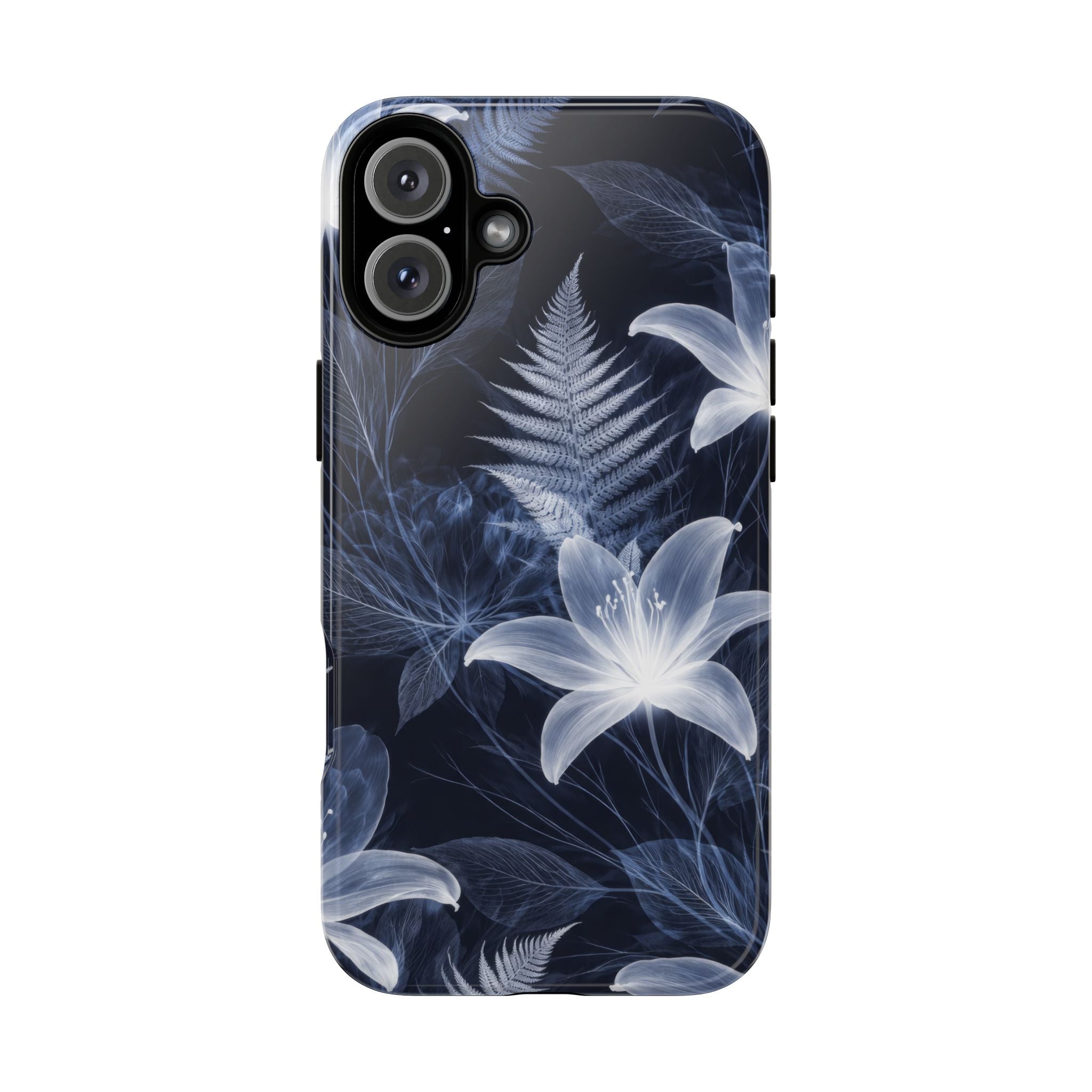 Moonlight Garden Phone Case for iPhone 11-17 and Galaxy S20-S26