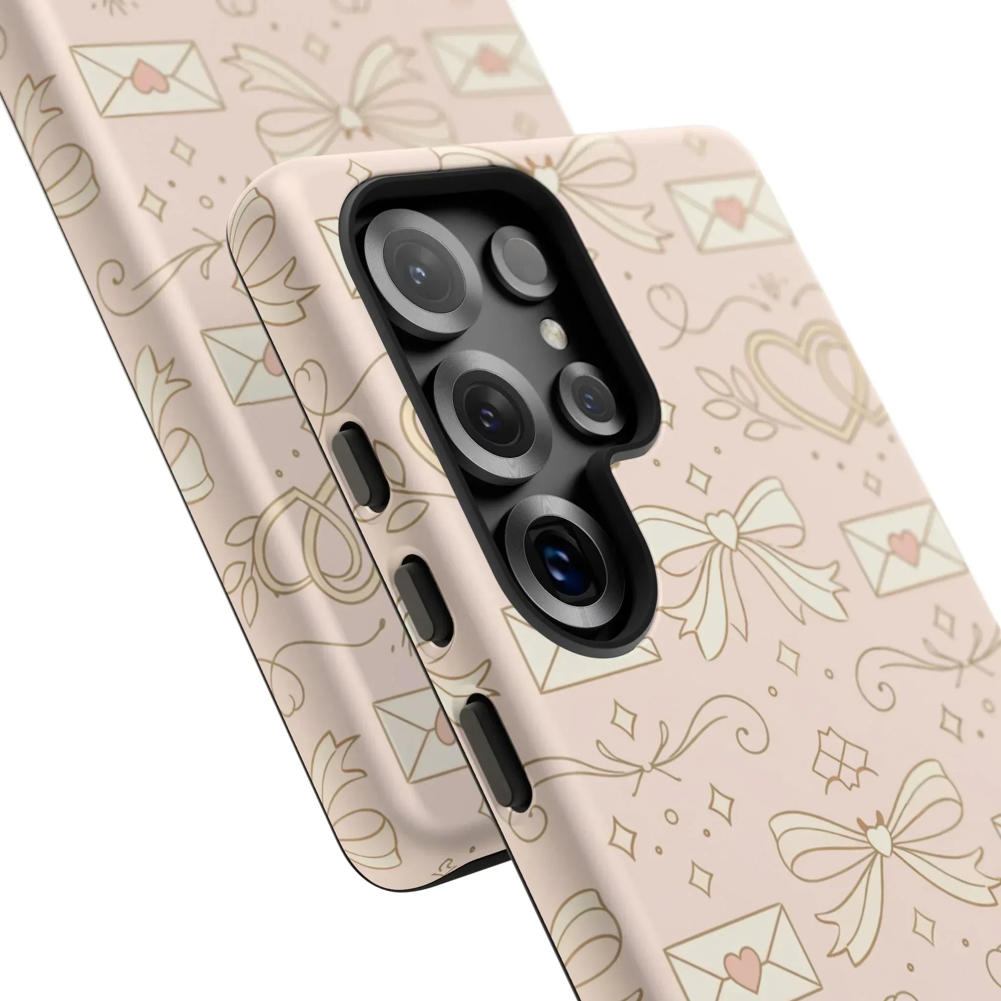 Sweet Romance Tough Phone Case for iPhone 11–17 & Galaxy S10–S25 - KARARMDESIGN