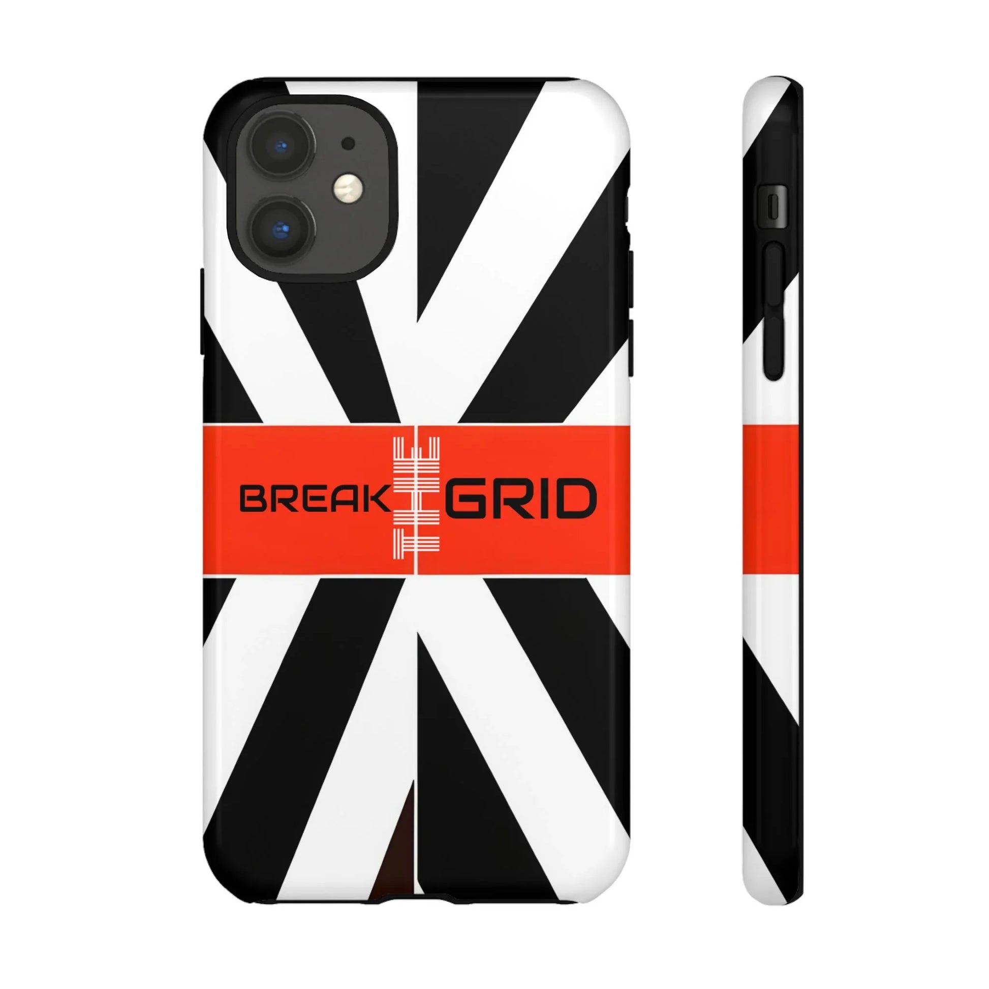 Break The Grid Phone Case for iPhone 11–16 and Galaxy S20–S25 - KARARMDESIGN