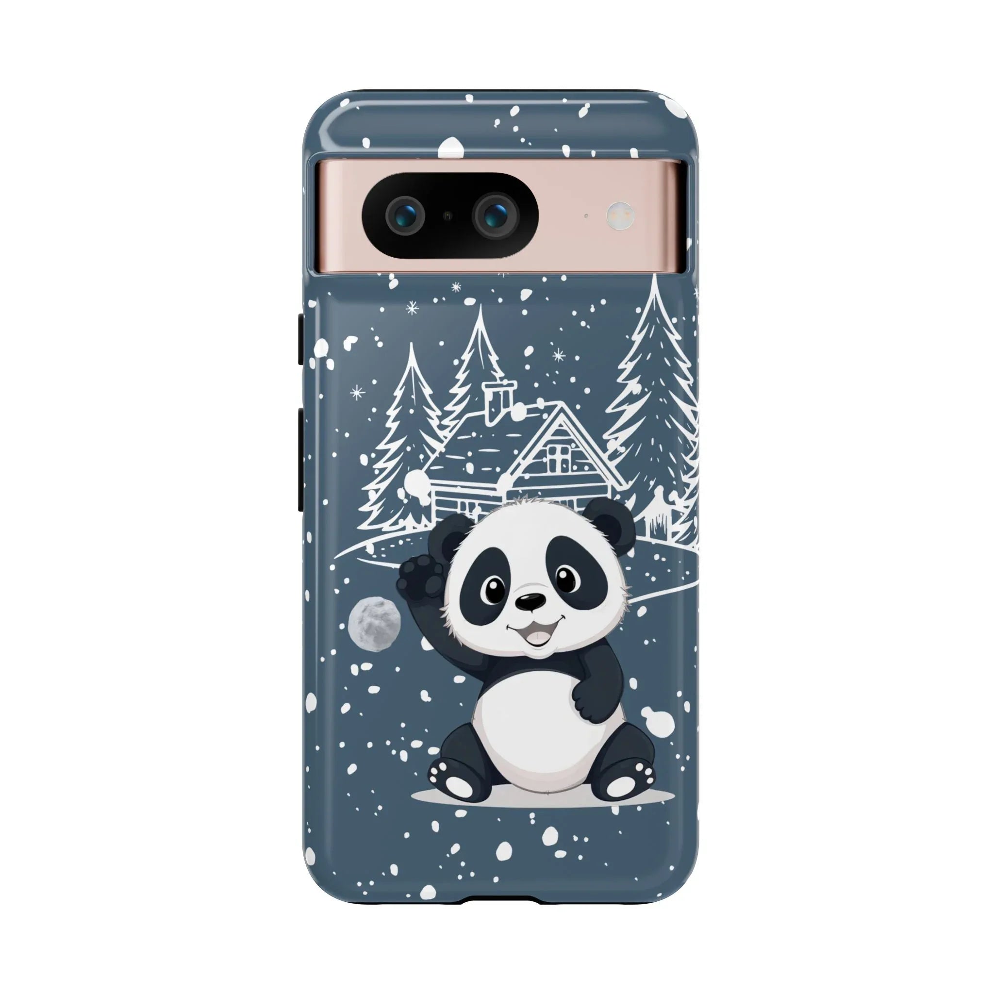 Cute Panda Phone Case for Samsung Galaxy and Google Pixel - KARARMDESIGN