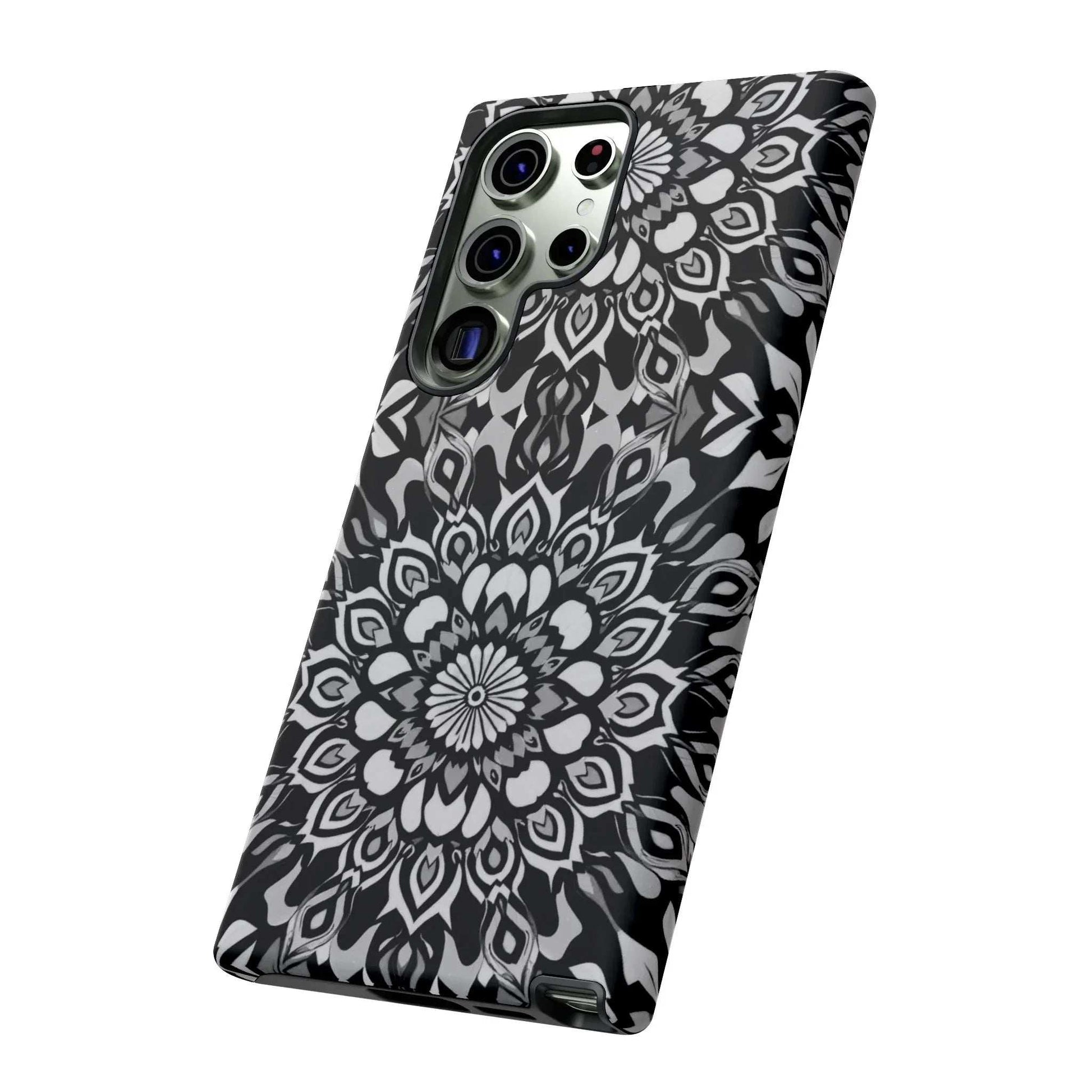 Mandala Phone Case for iPhone and Galaxy - KARARMDESIGN