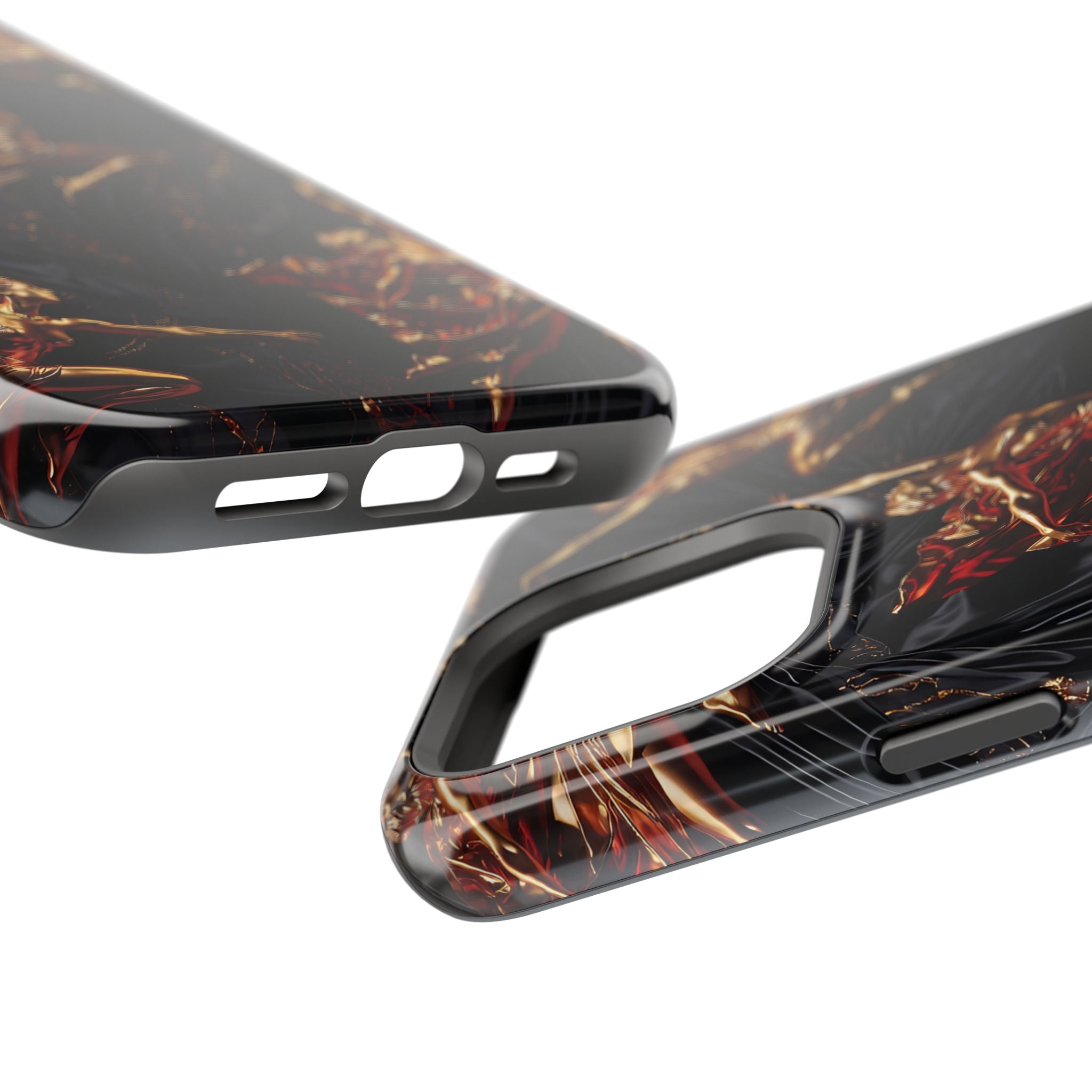 Gold Sculpture Phone Case for iPhone 13-17 & Samsung Galaxy S26