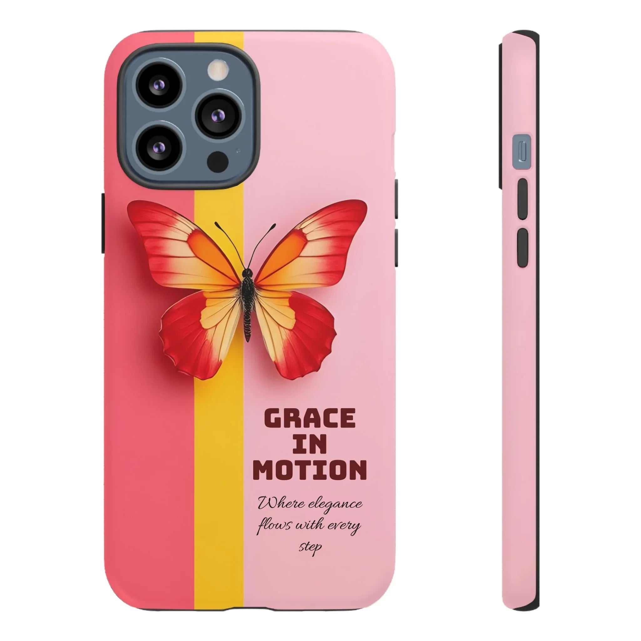 Grace in Motion – Elegant Phone Case for iPhone, Galaxy & Pixel - KARARMDESIGN