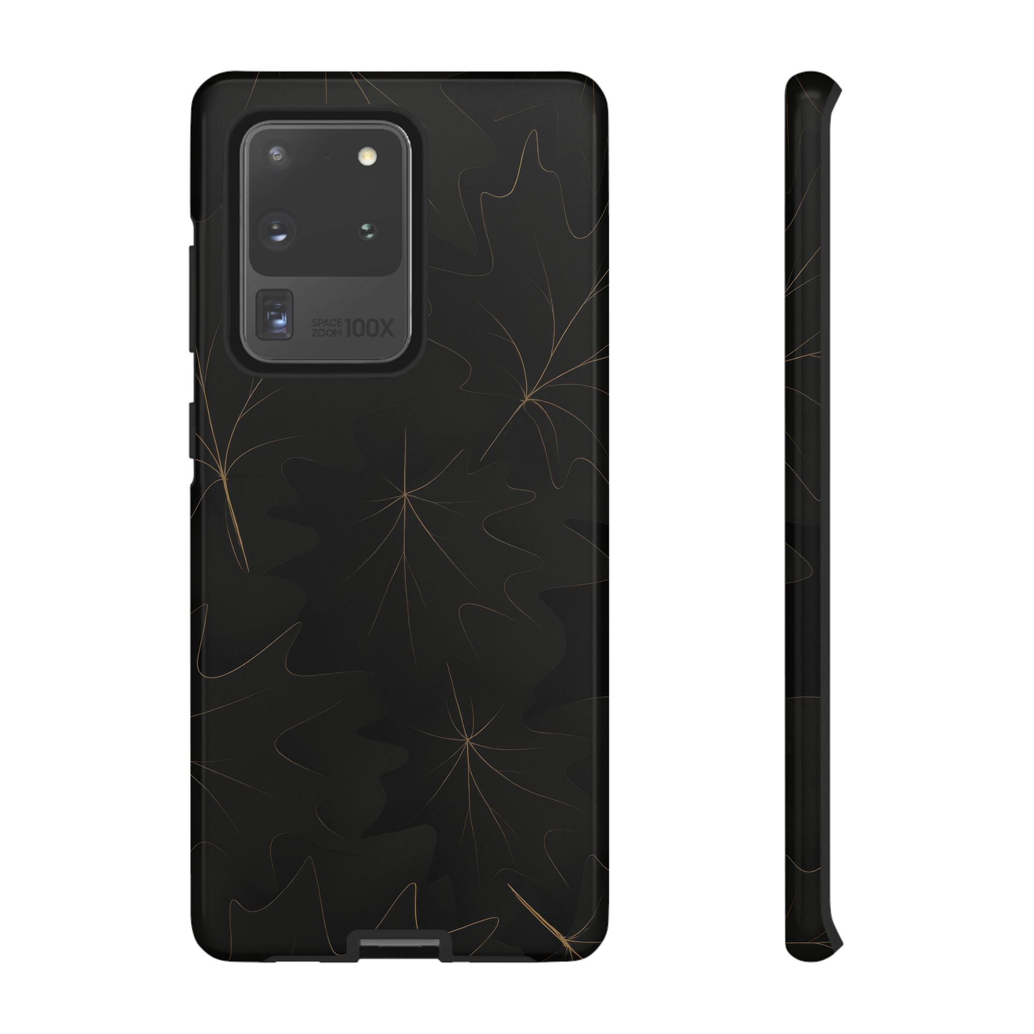 Luxury Fall Leaf Phone Case – Samsung Galaxy S20–S26 & Google Pixel 6-9