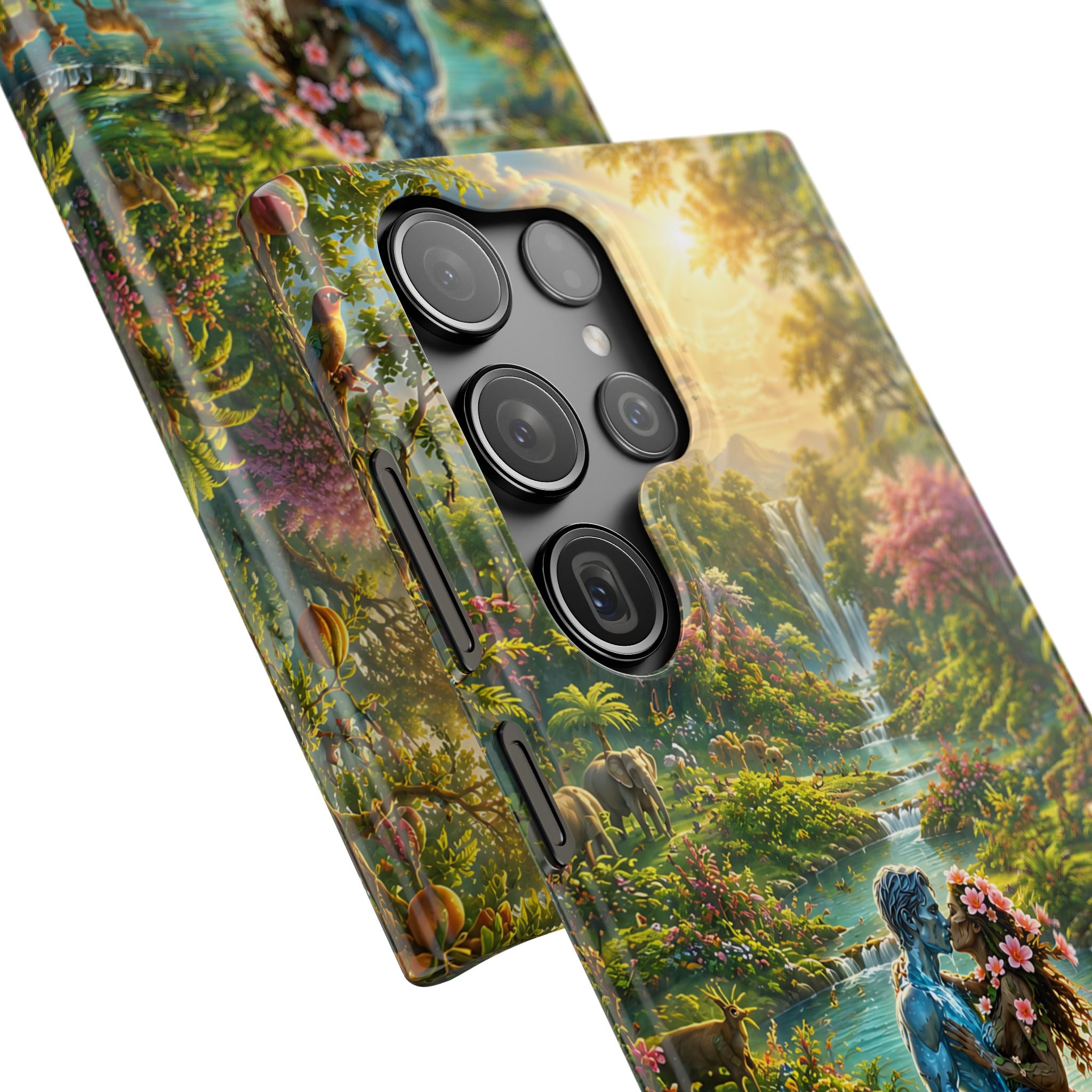Eternal Eden Phone Case – iPhone 11–17 & Samsung Galaxy S20–S26