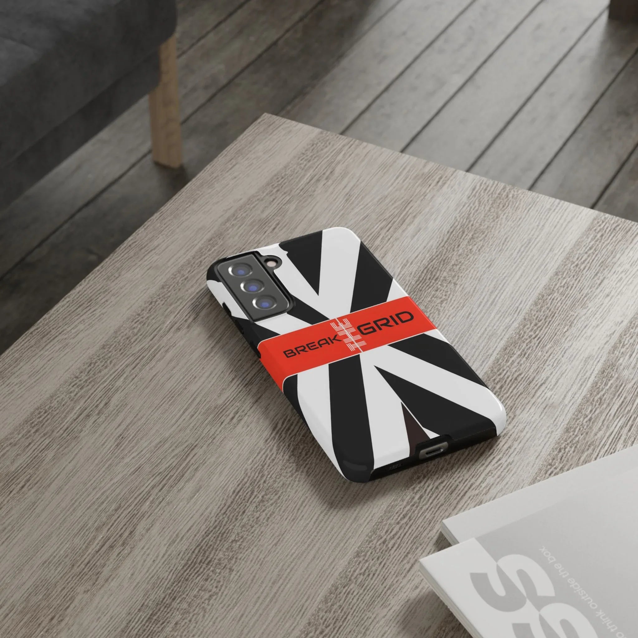 Break The Grid Phone Case for iPhone 11–16 and Galaxy S20–S25 - KARARMDESIGN