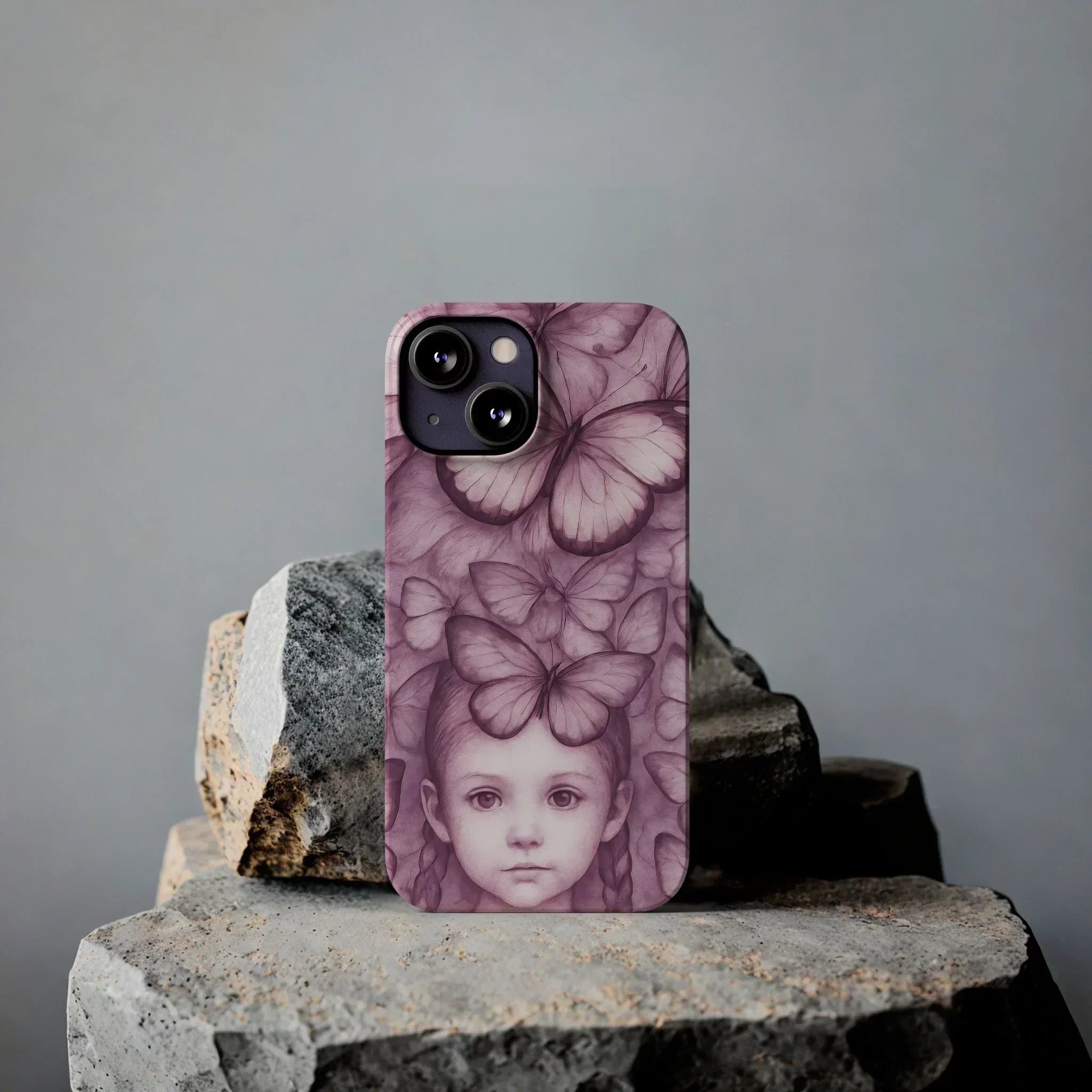 Mystic Girl Phone Case for iPhone 7-17 Models - KARARMDESIGN