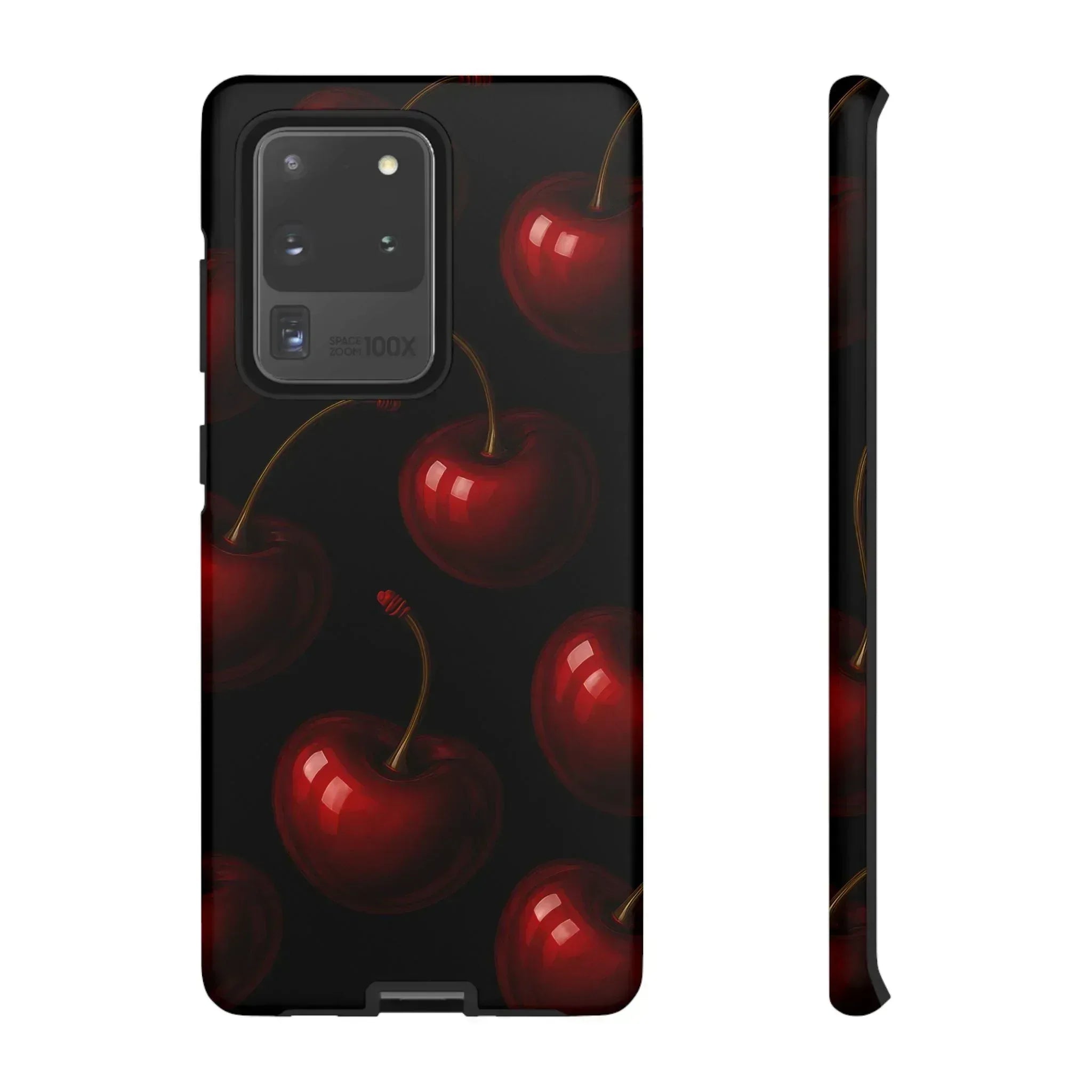 Cherry Phone Case for iPhone X-16 and Galaxy S20-S25 - KARARMDESIGN
