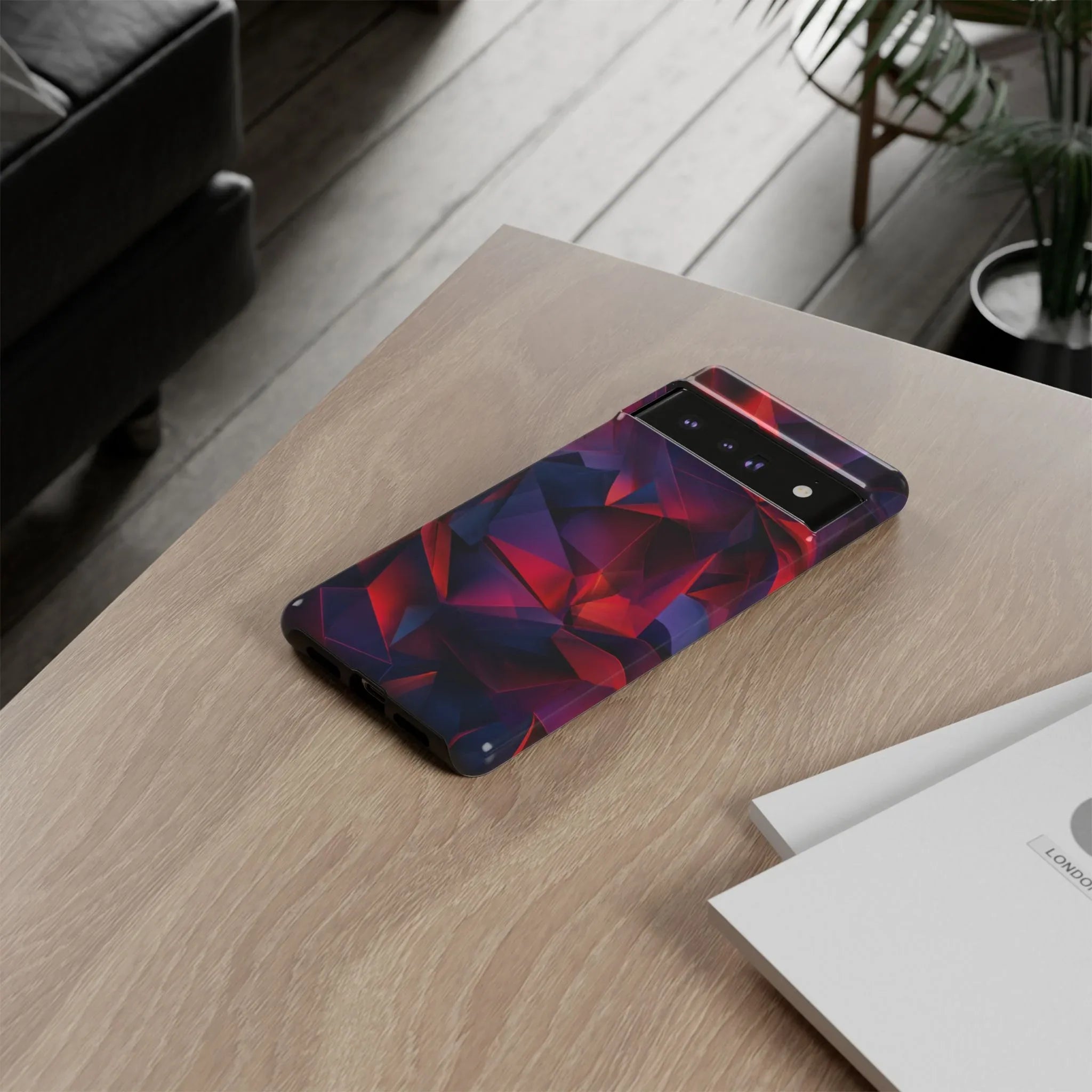 Crystalline Prism Phone Case for iPhone 8-17 and Google Pixel up to 9 - KARARMDESIGN