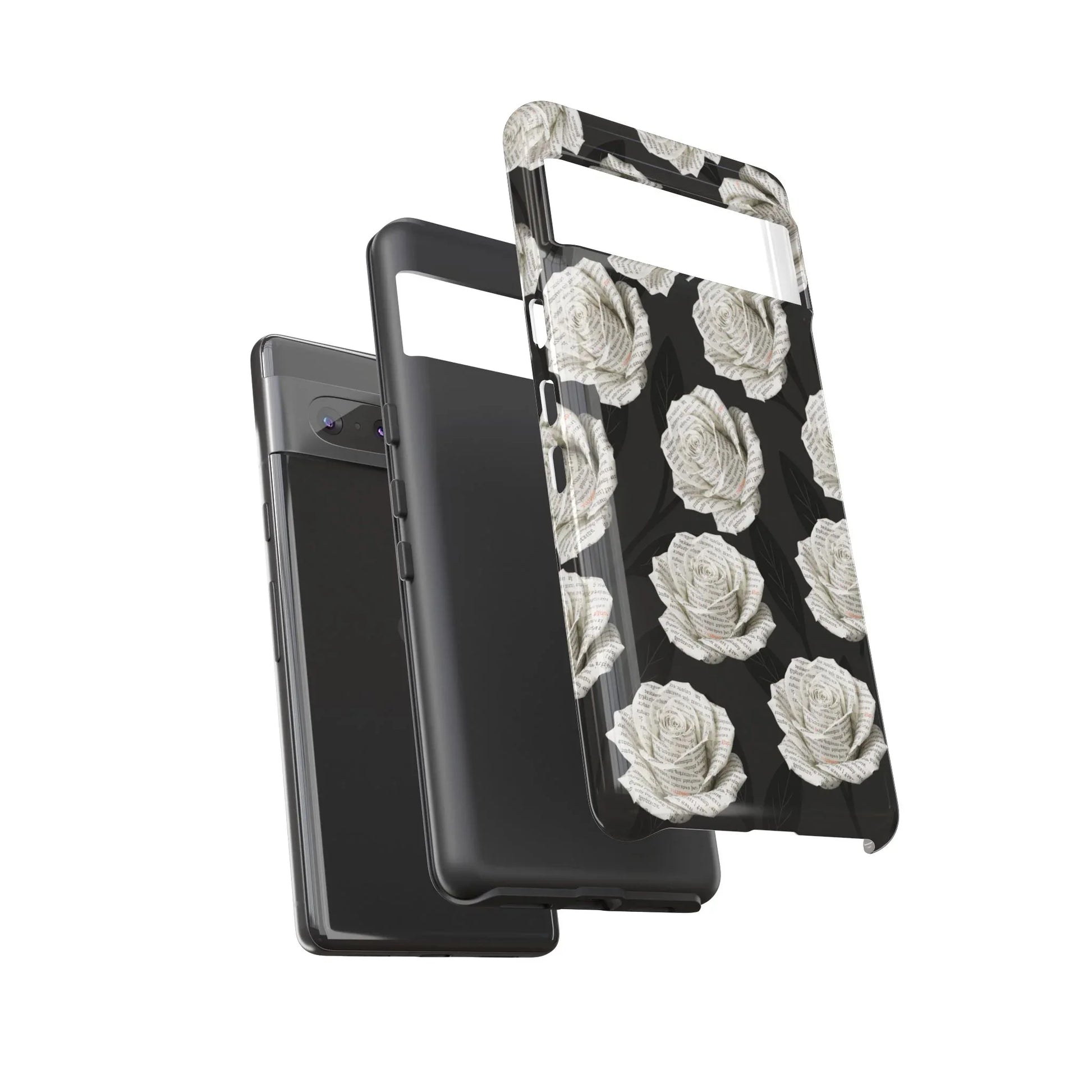 Silent Bloom Phone Case for iPhone 8-17 and Google Pixel 3-9 - KARARMDESIGN