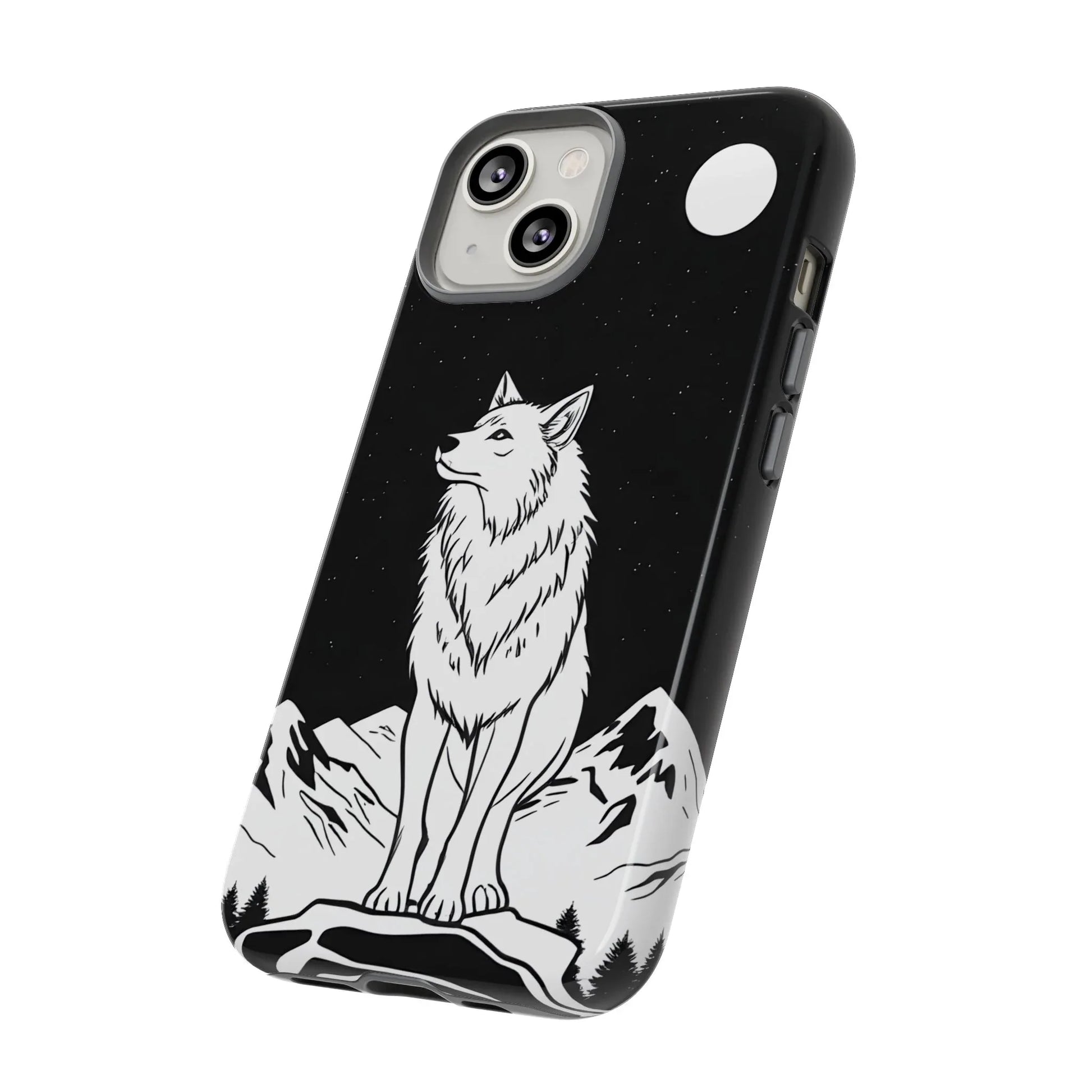 Majestic Wolf Phone Case for iPhone and Galaxy - KARARMDESIGN