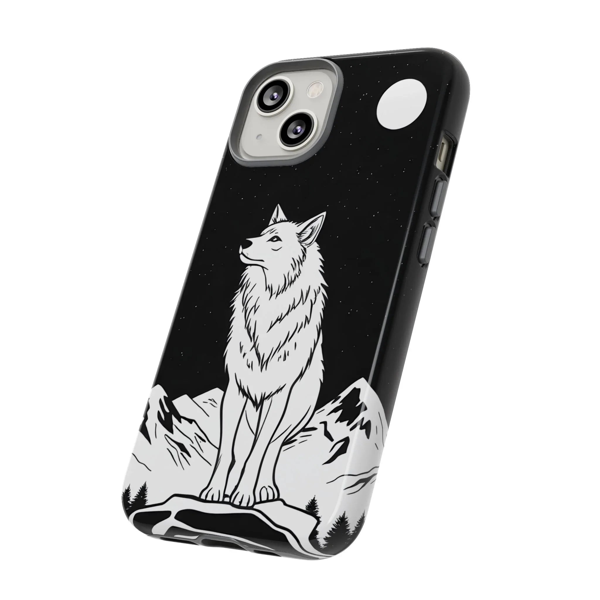 Majestic Wolf Phone Case for iPhone and Galaxy - KARARMDESIGN