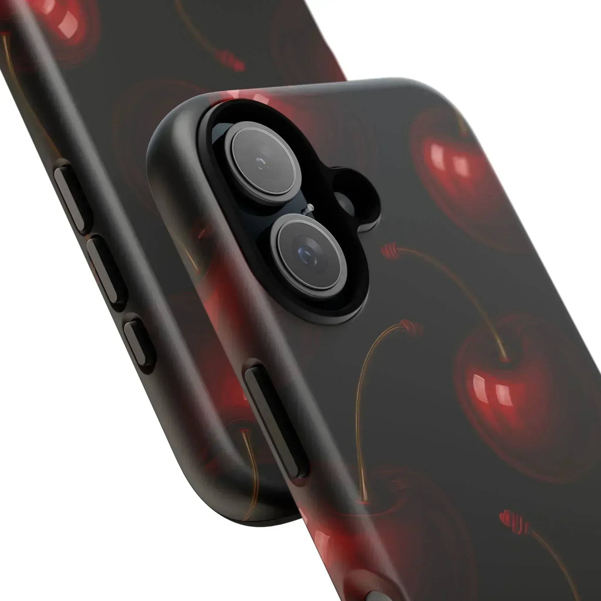 Cherry Phone Case for iPhone X-16 and Galaxy S20-S25 - KARARMDESIGN