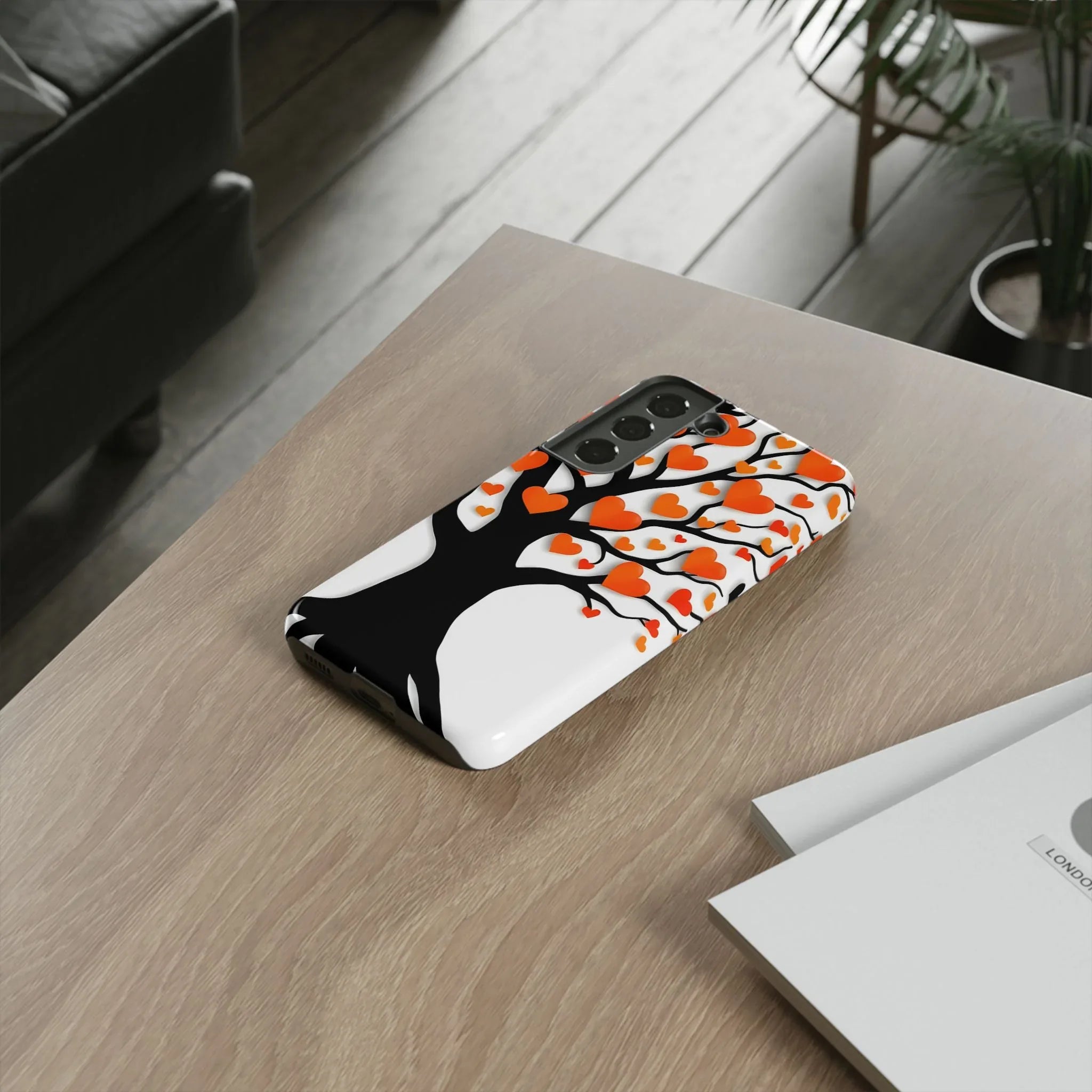 Heart Design Phone Case for iPhone 11–17 and Galaxy S20–S25 - KARARMDESIGN