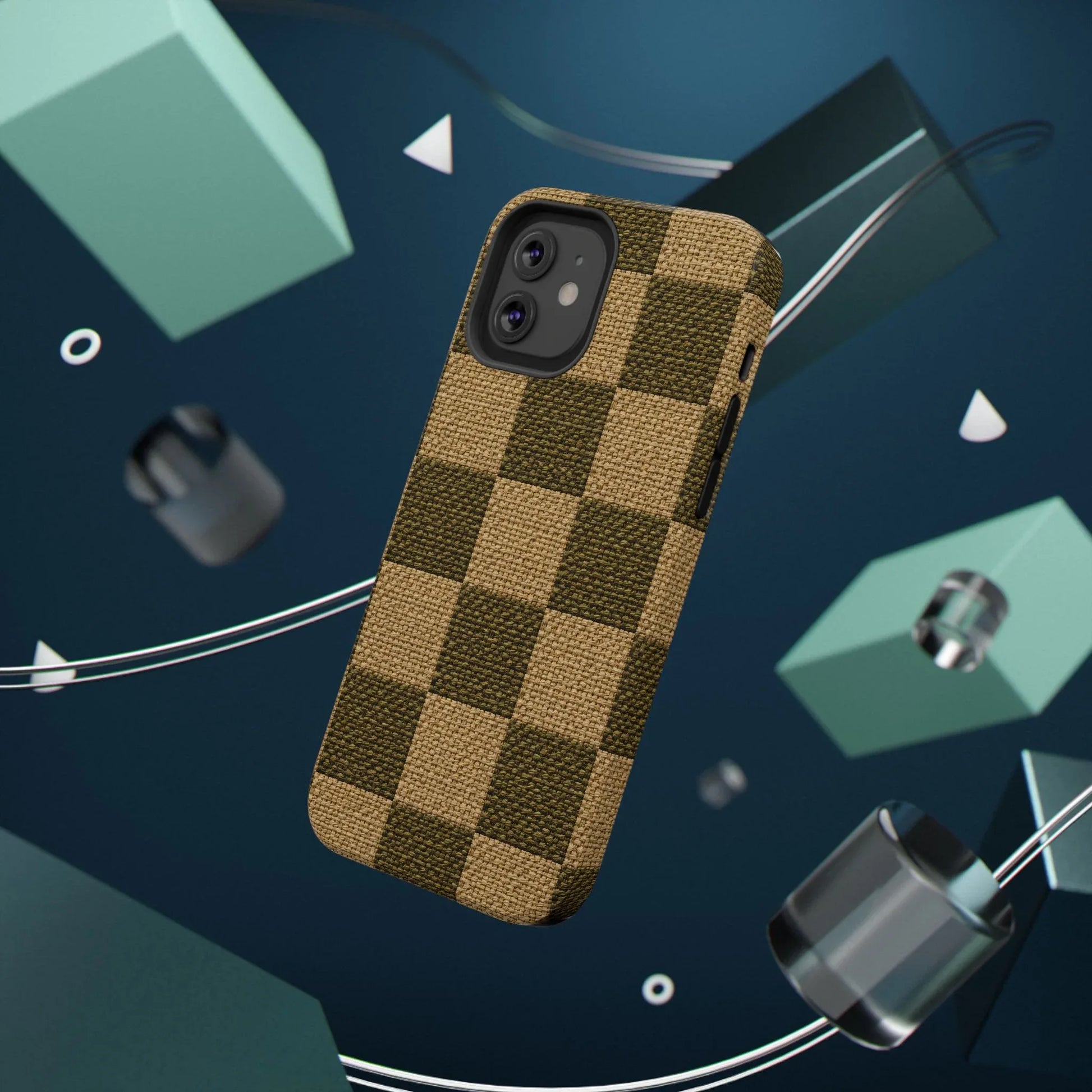 Rustic Woven Phone Case for iPhone 11-17 and Galaxy S21-S22 - KARARMDESIGN