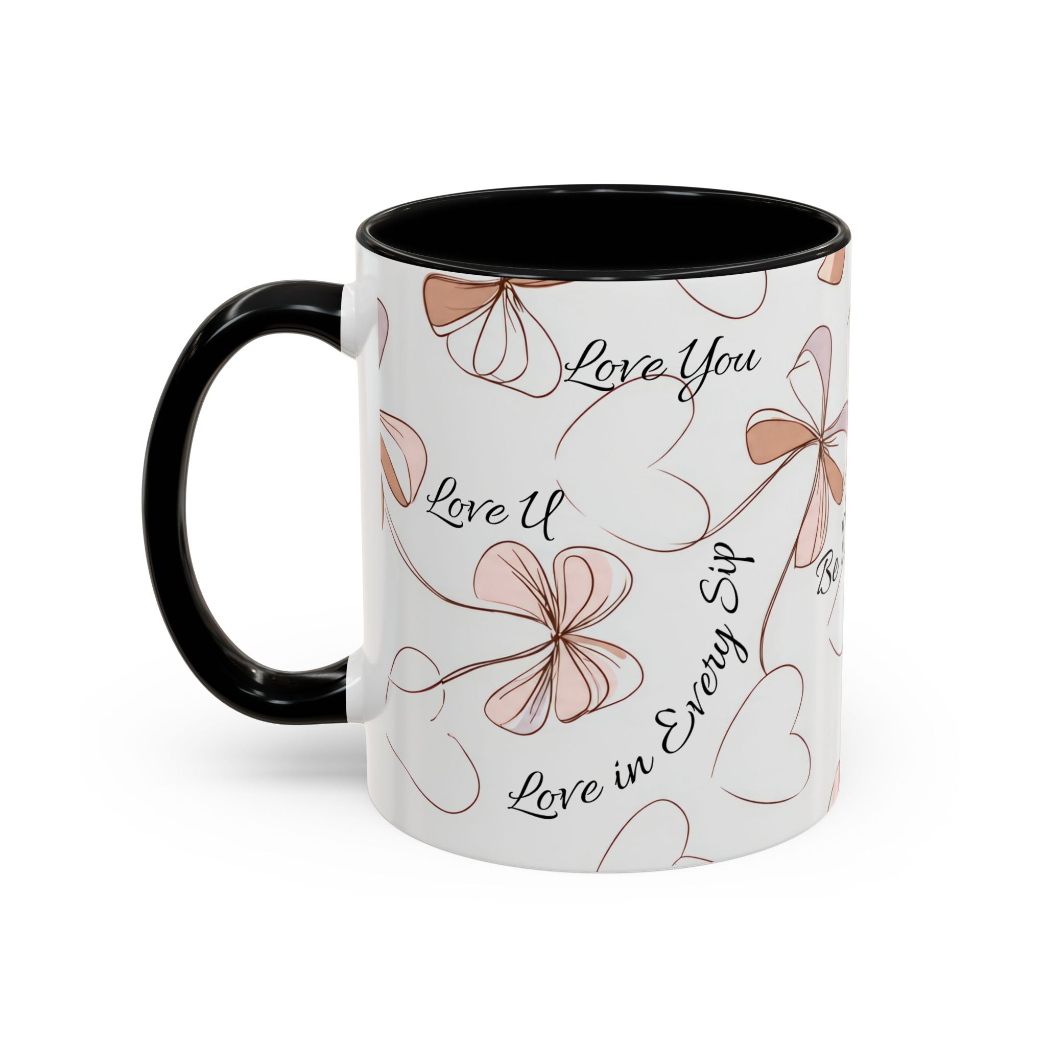 Love Messages Accent Coffee Mug (11, 15oz)