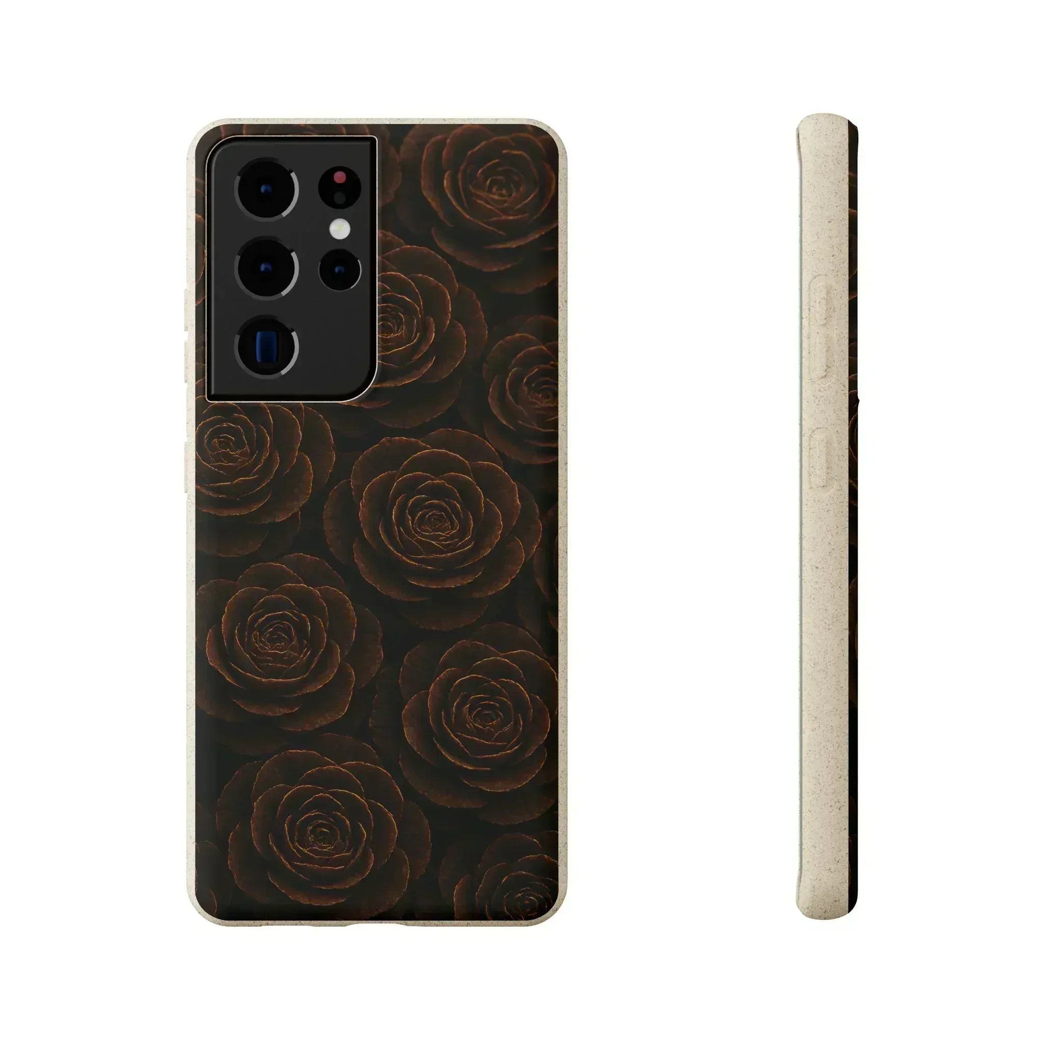 Wooden Roses Phone Case for iPhone 11-16 and Samsung Galaxy S20-S22 - KARARMDESIGN