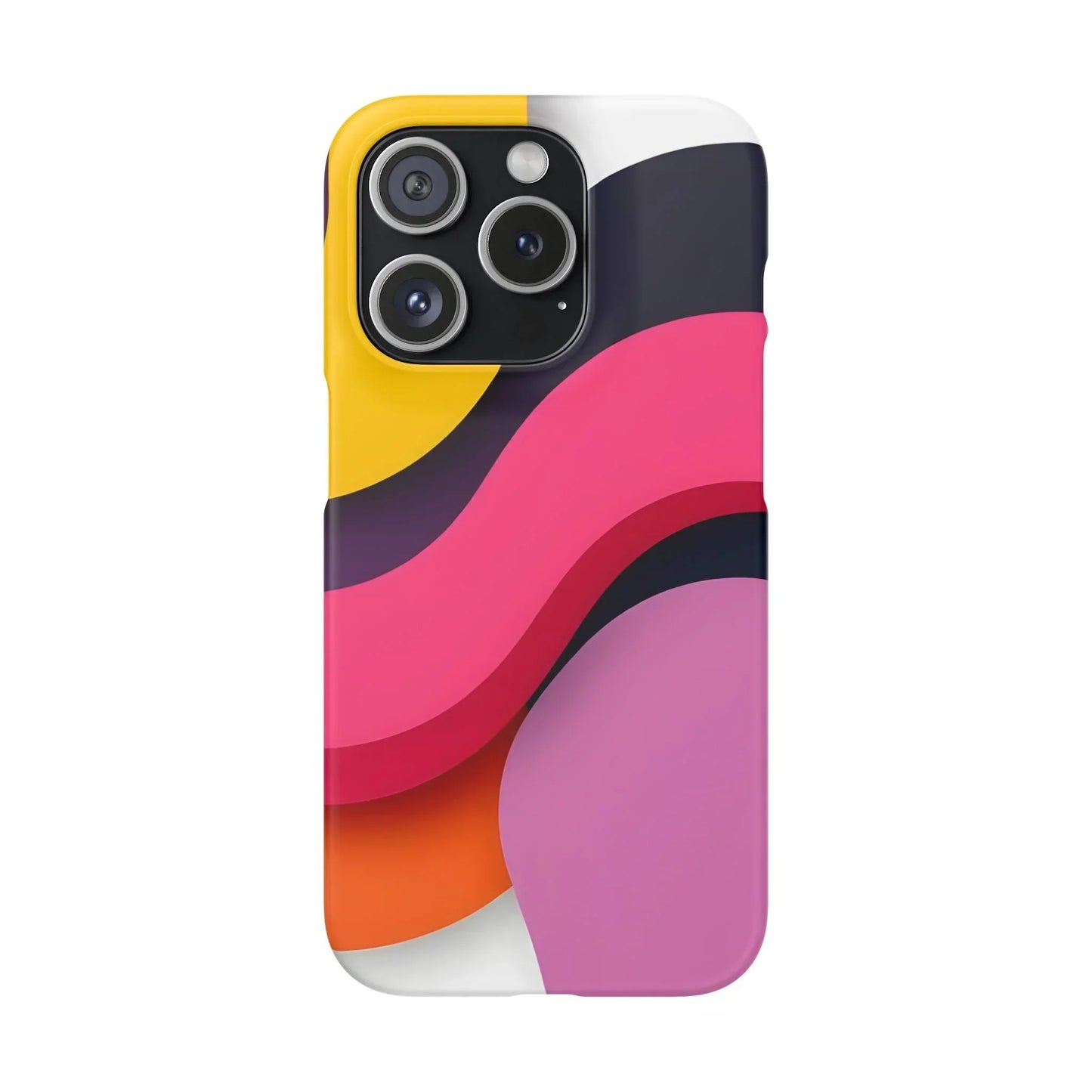 Abstract Phone Case for iPhone 7-16 and Samsung Galaxy S10-S25 Models - KarArmDesign