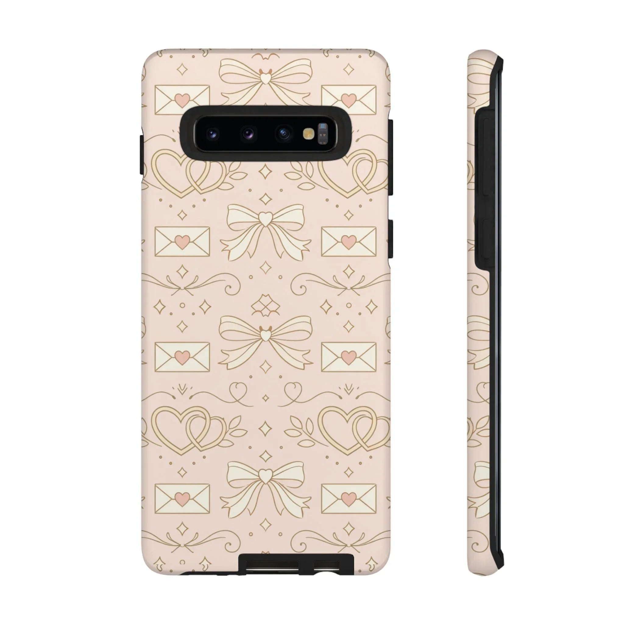 Sweet Romance Tough Phone Case for iPhone 11–17 & Galaxy S10–S25 - KARARMDESIGN