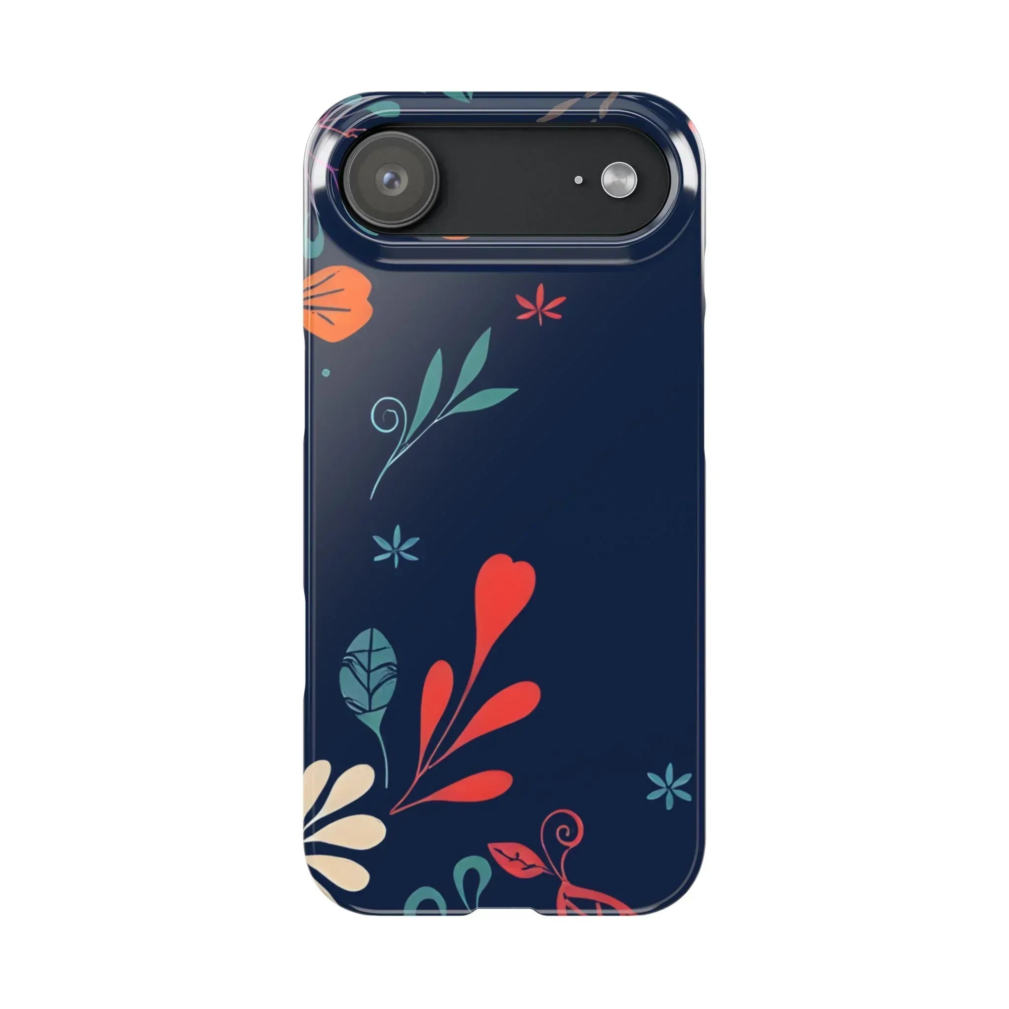 Nightshade Blossoms Phone Case for iPhone 11-17 - KARARMDESIGN