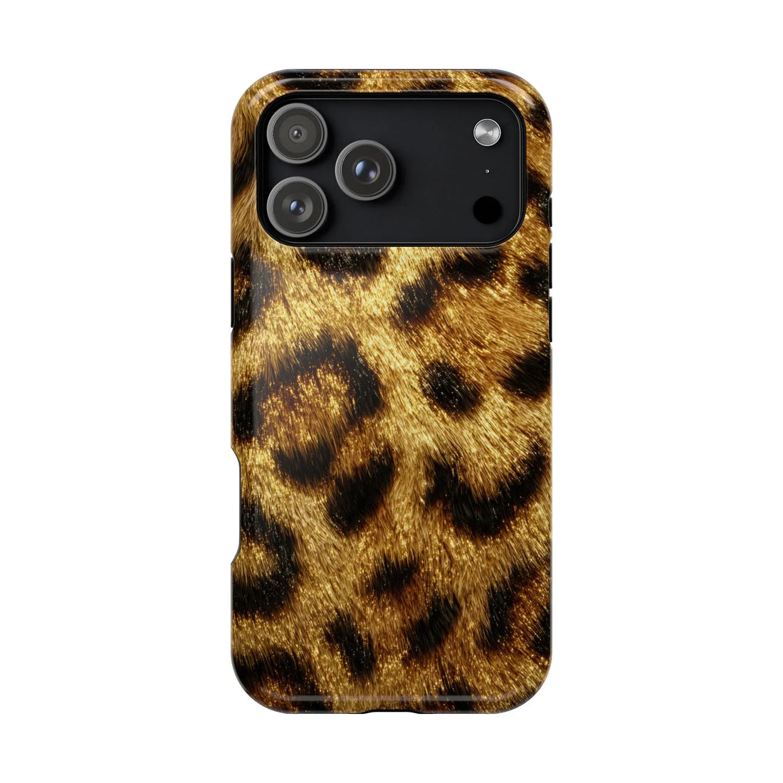 Leopard Print Phone Case for iPhone 13-17 - KARARMDESIGN