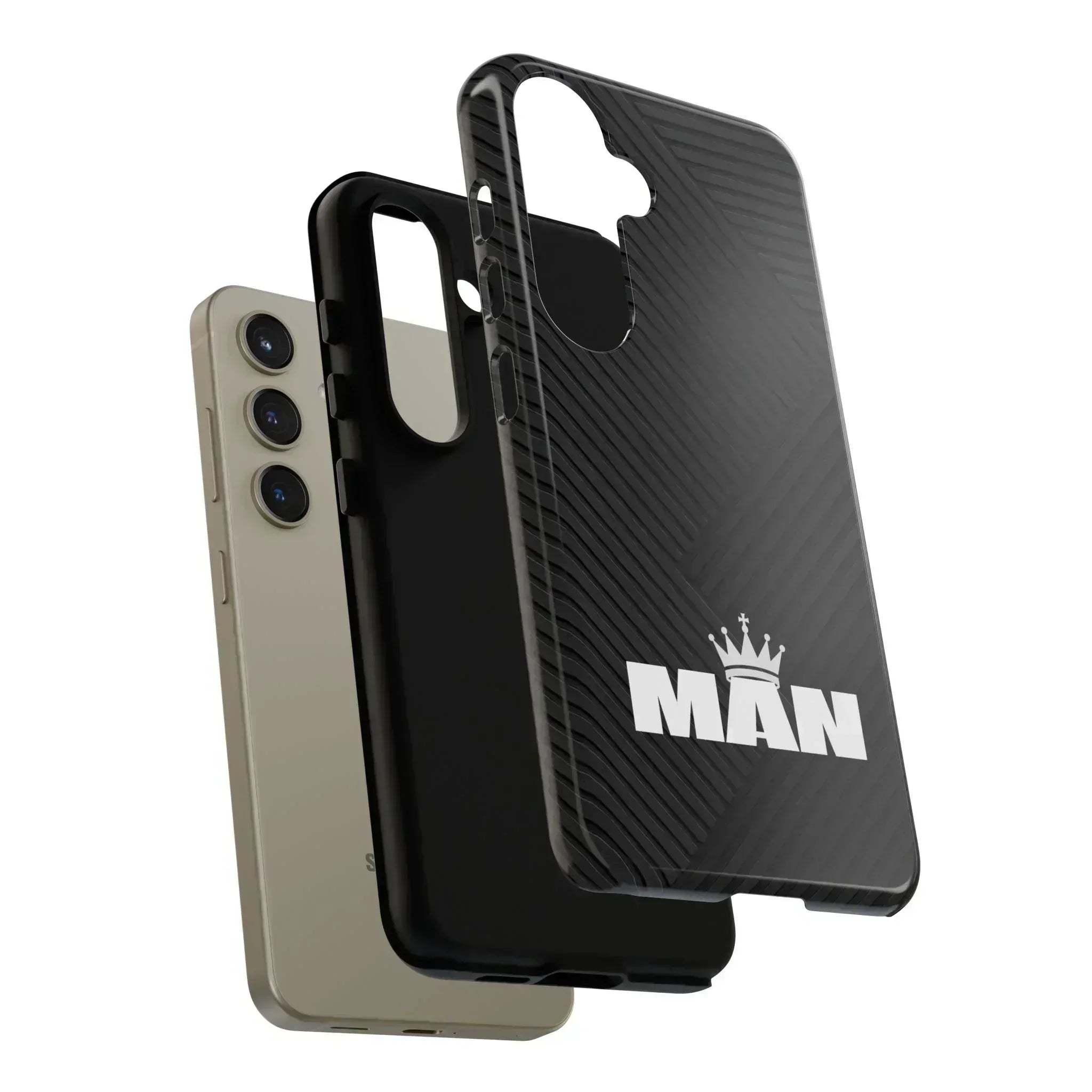 MAN Logo Phone Case for Samsung Galaxy S10-S25 - KARARMDESIGN
