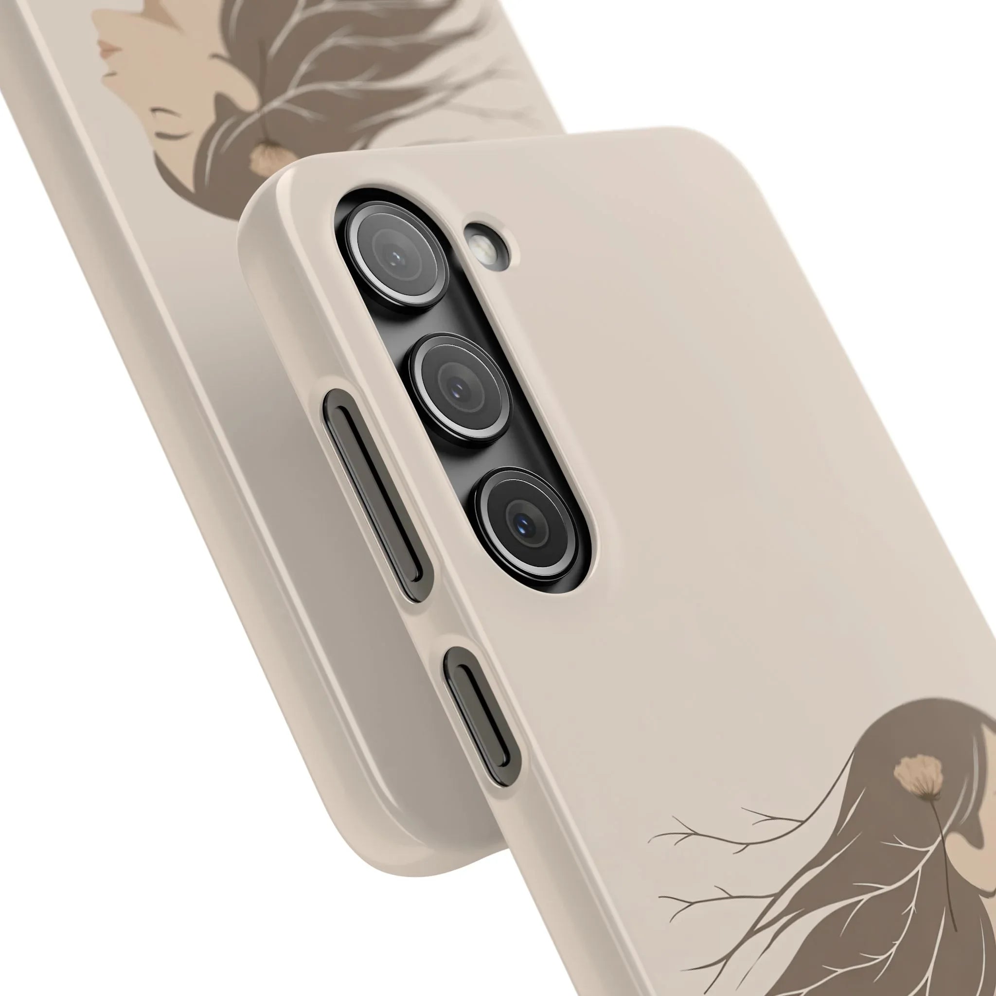 Graceful Strength Phone Case for iPhone 11-17 and Galaxy S20-25 - KARARMDESIGN